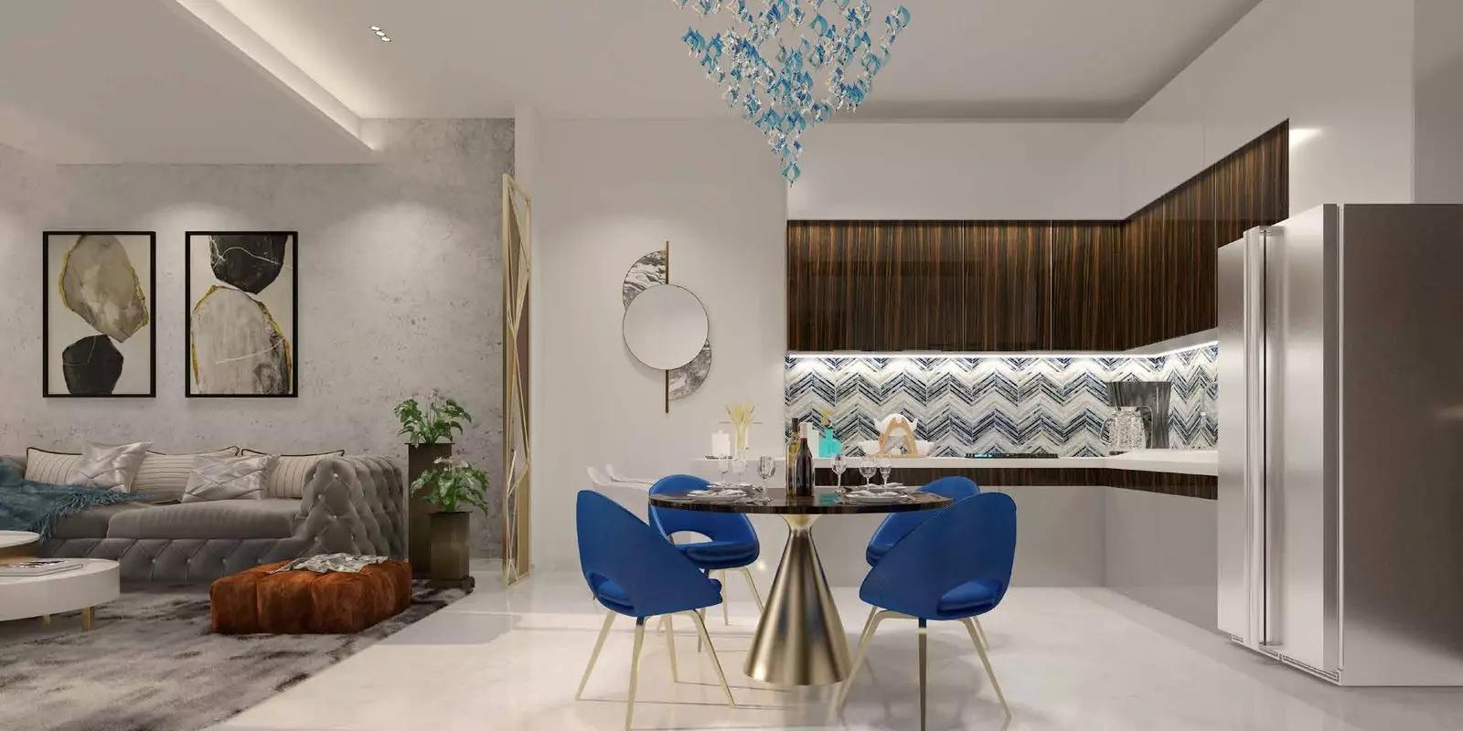 Swimming pool deck area, Gemz by Danube, Al Furjan, Dubai