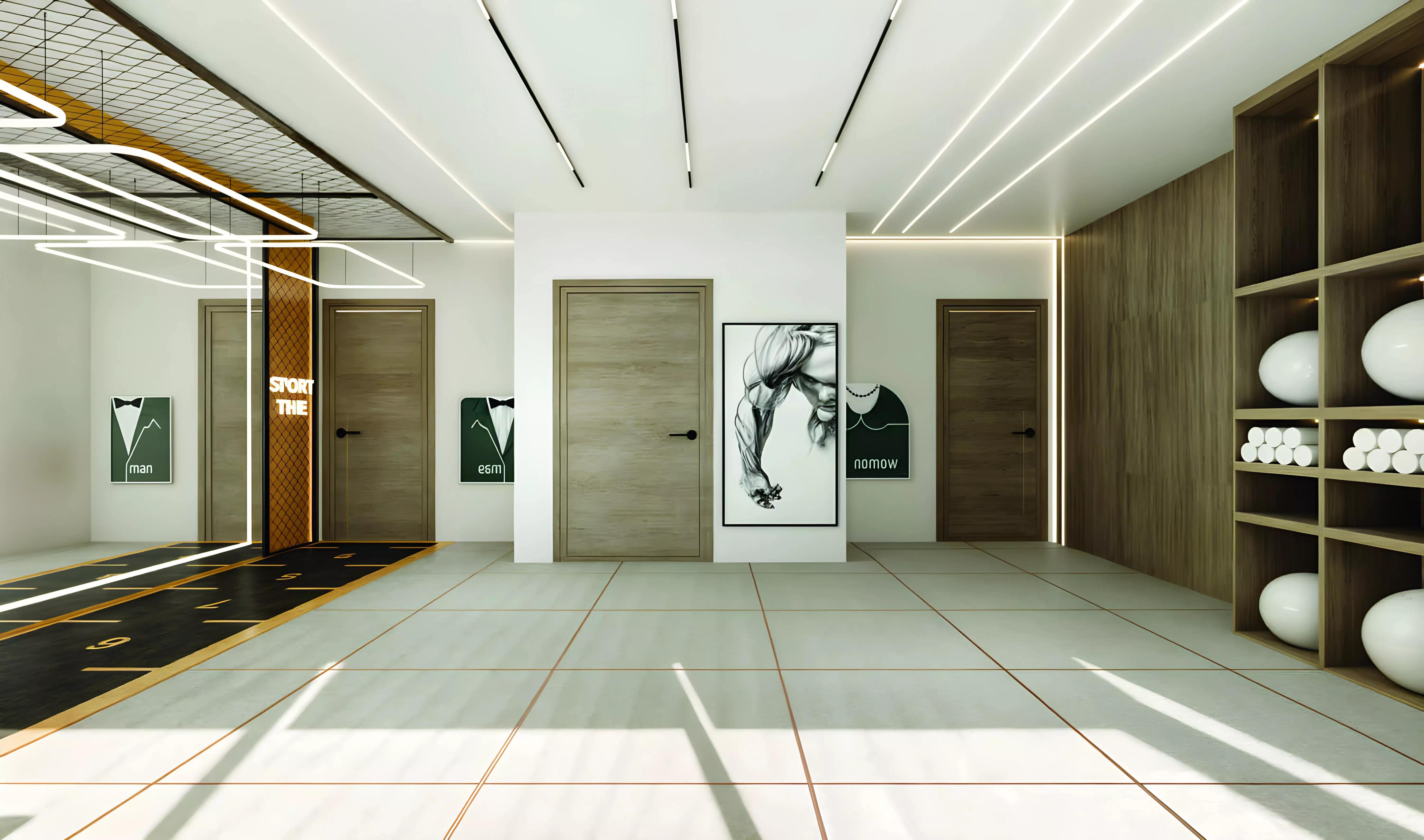 Zyra Vista Residence gymnasium interior