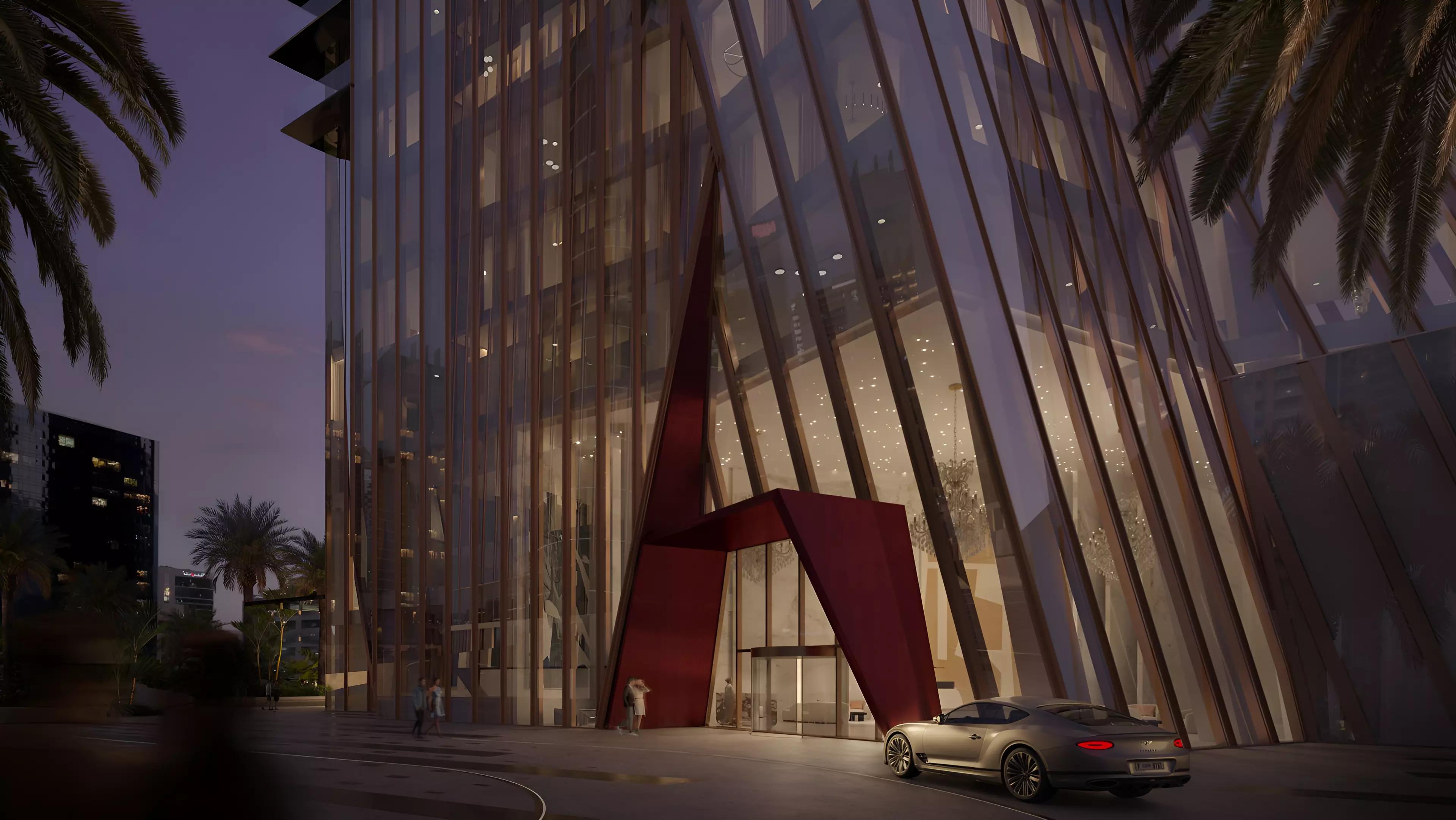 Baccarat Hotel & Residences Phase 2 apartment interior living space, Downtown Dubai