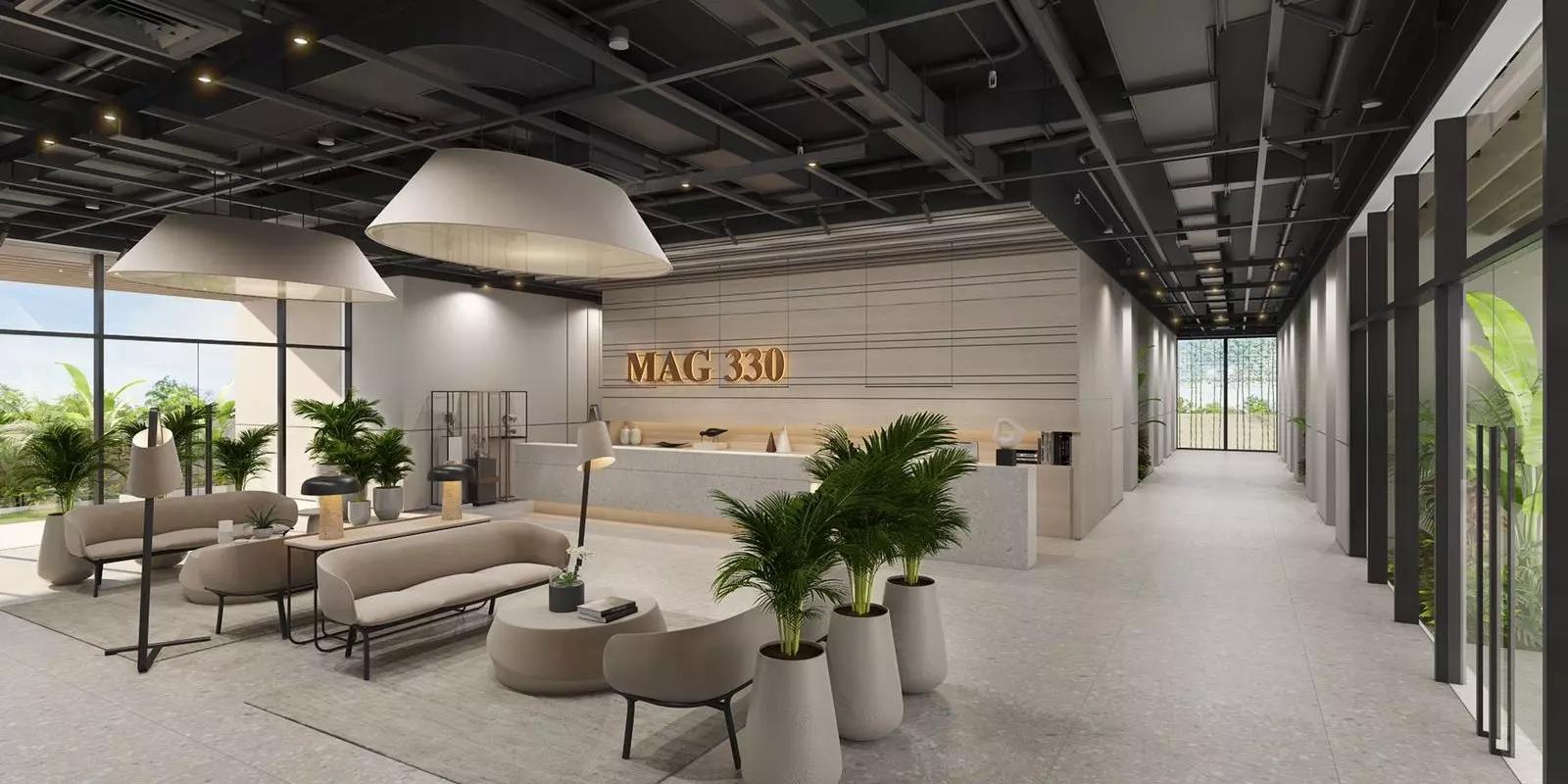 Mag 330 shared pool and building amenities, Dubai
