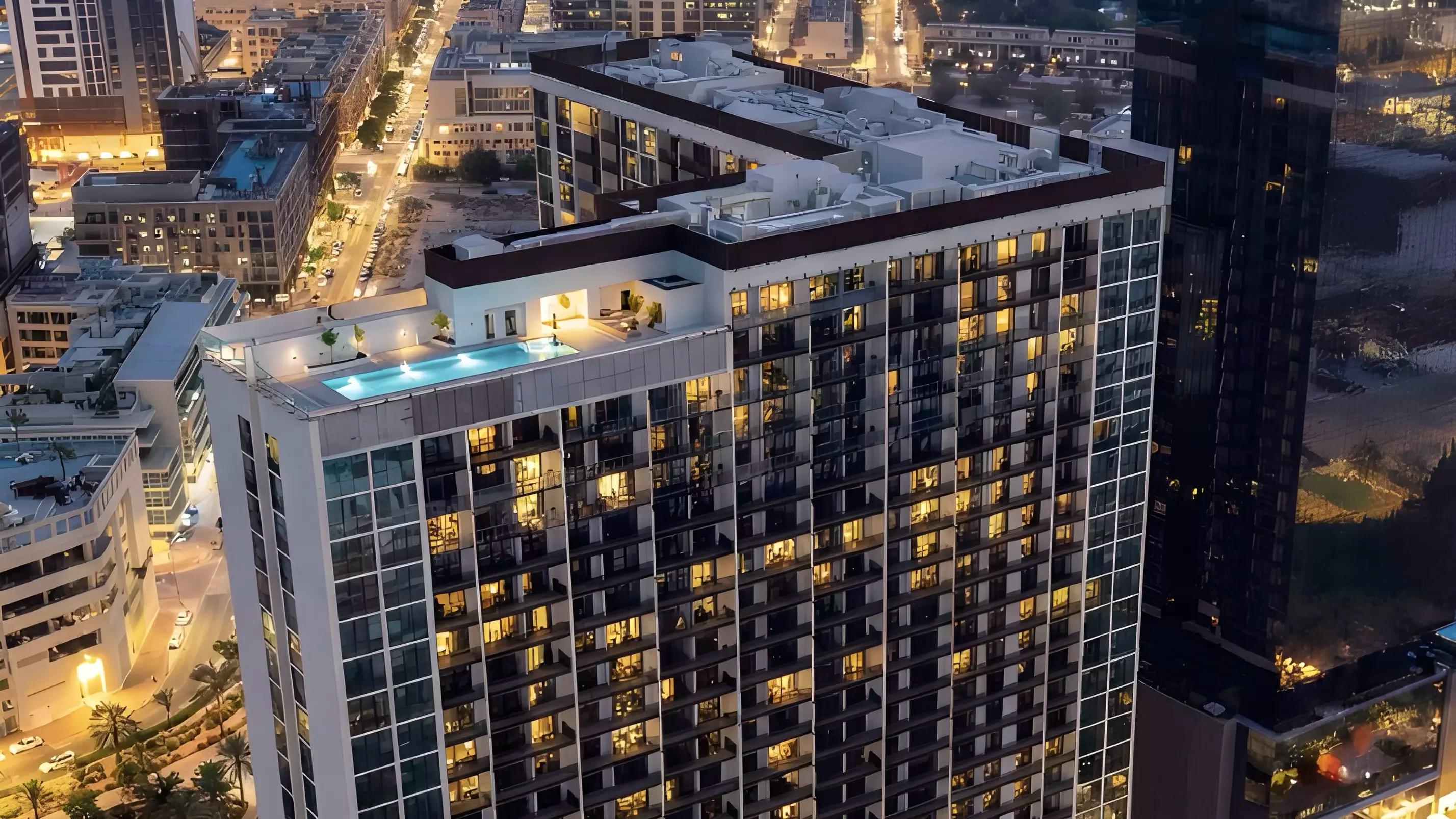 Luma Park Views exterior facade view, Jumeirah Village Circle, Dubai