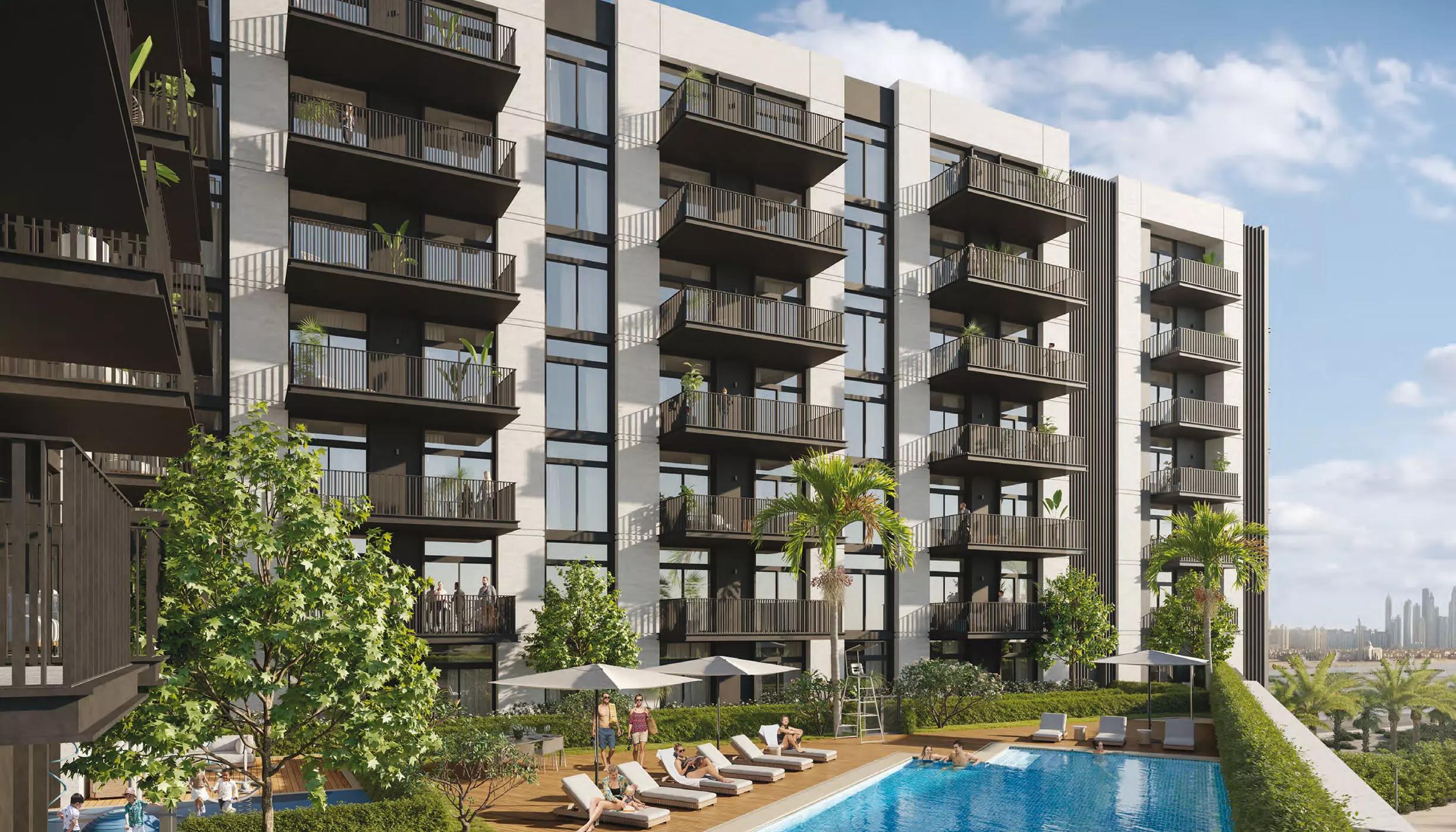 Rosemont Residences retail and restaurant frontage at ground level