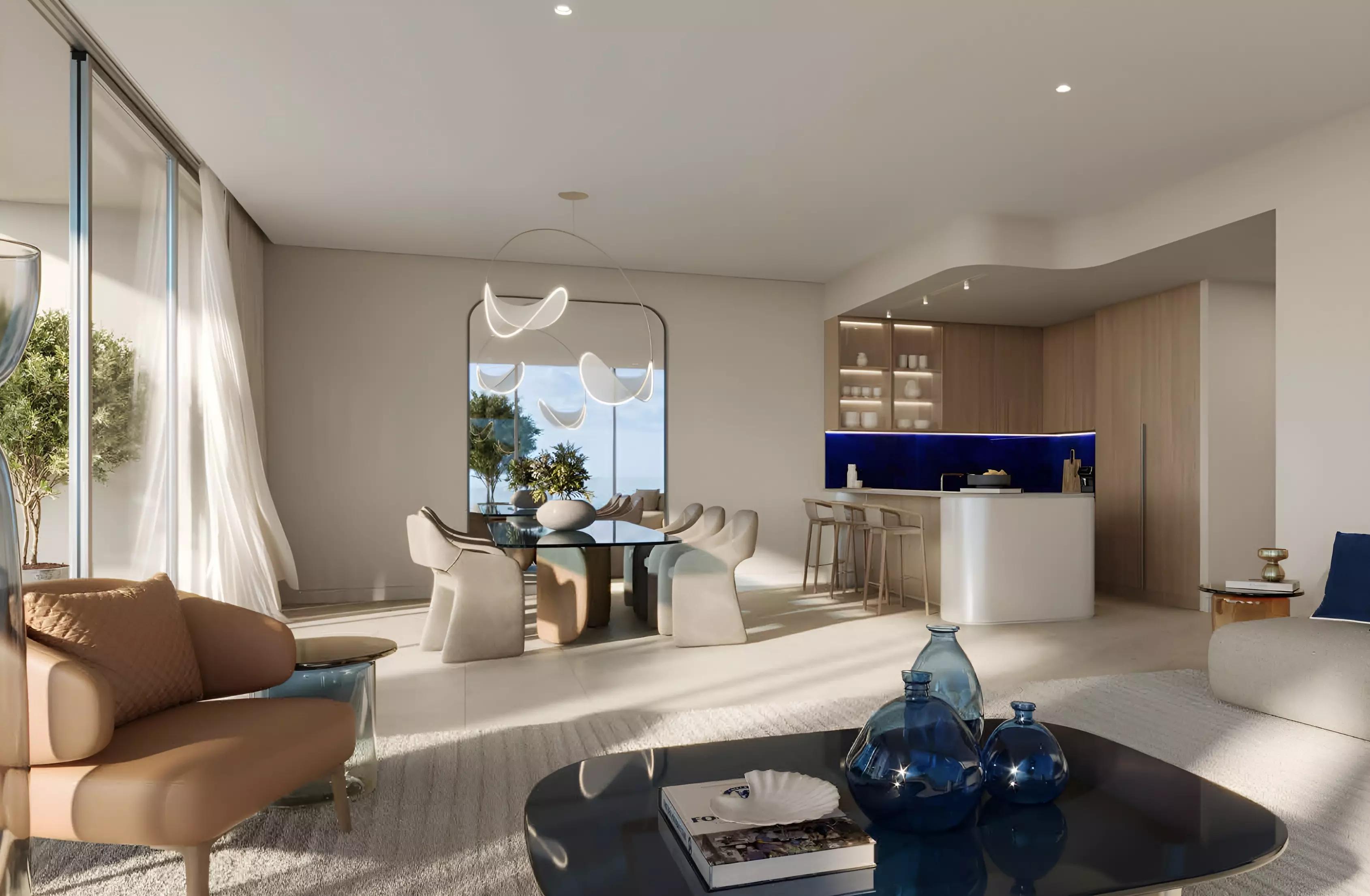 Chelsea Residences 2 residential interior, Dubai Maritime City