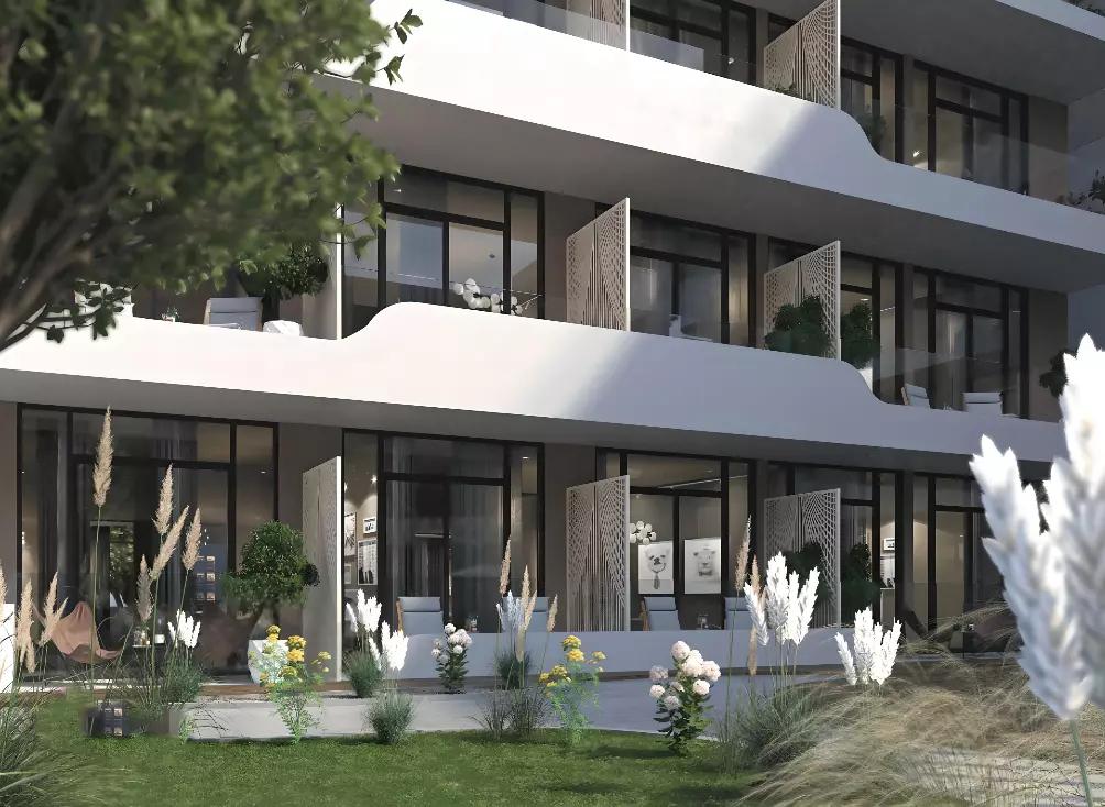 Ashton Park tennis court amenity, Jumeirah Village Circle, Dubai