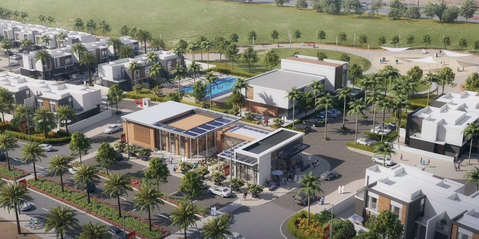 The Pulse Villas Phase 2 street view, Dubai South