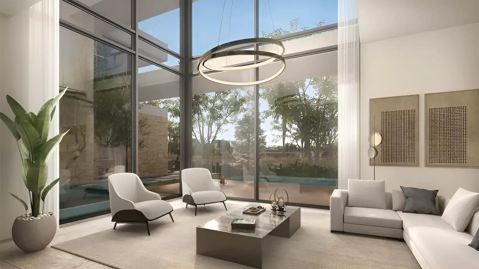 Glade villa outdoor amenity area, Haven by Aldar, Dubai