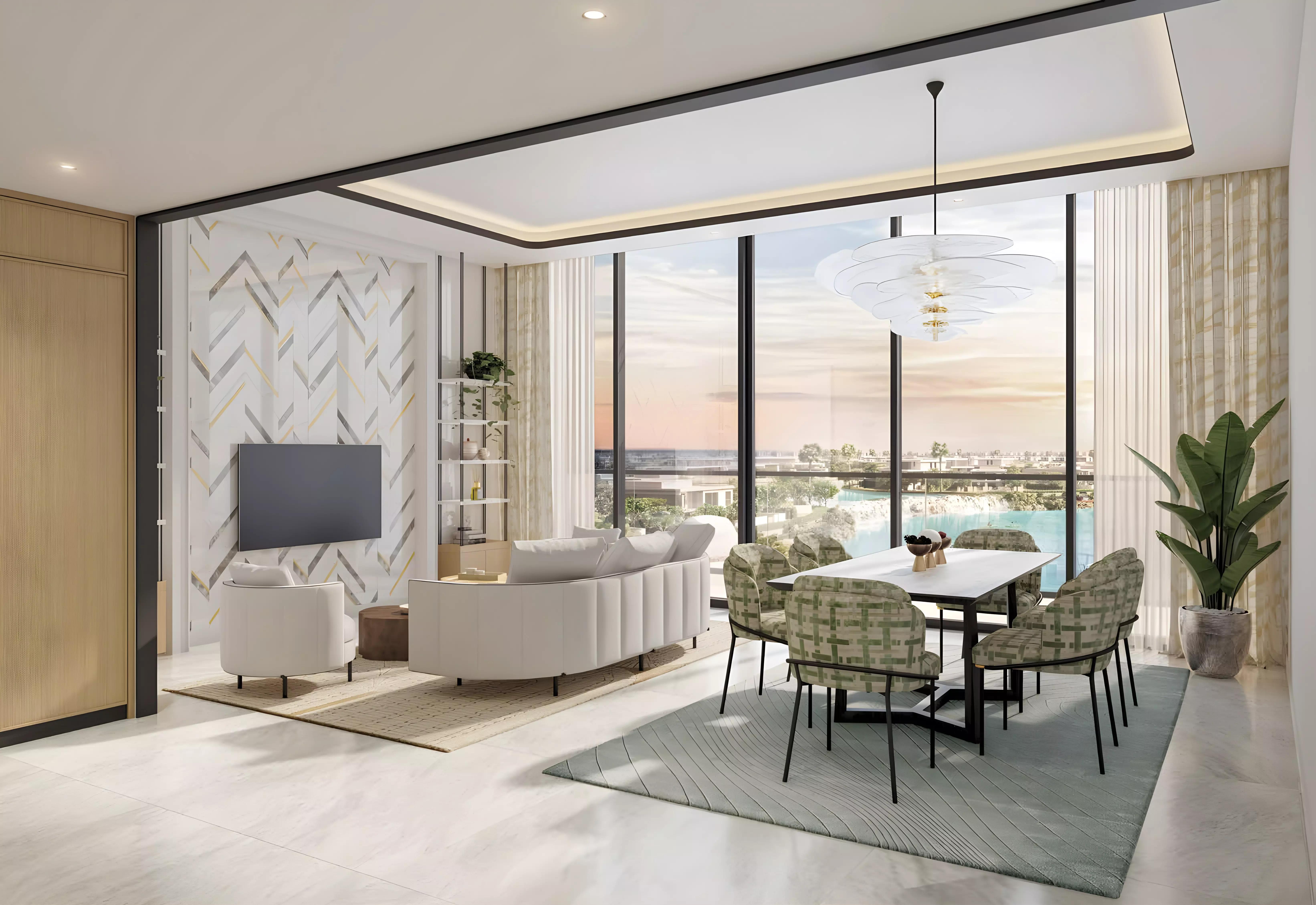 Azizi Venice 15 apartment interior finish, Dubai South