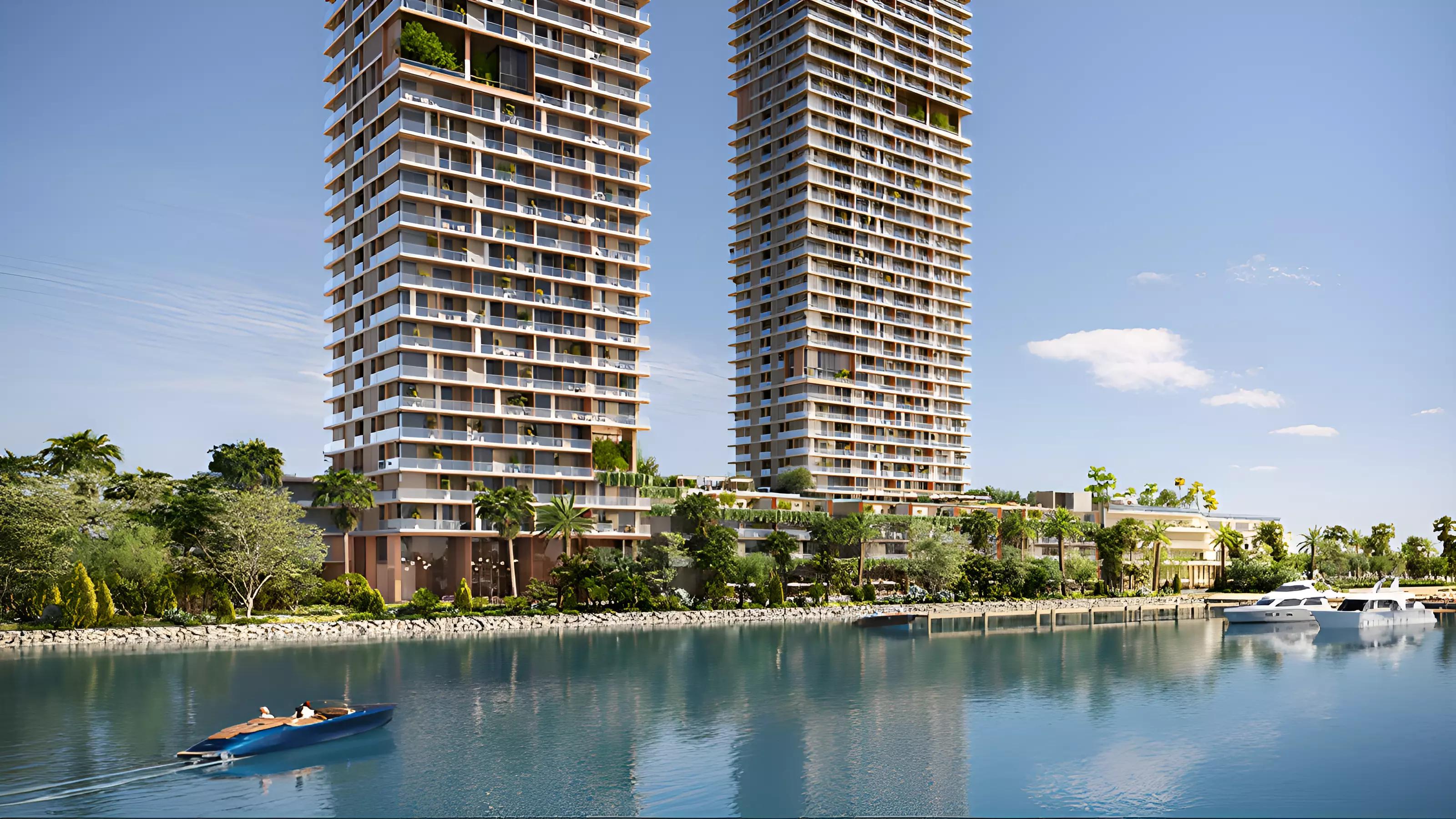 Orise by Beyond bedroom interior, Dubai Maritime City