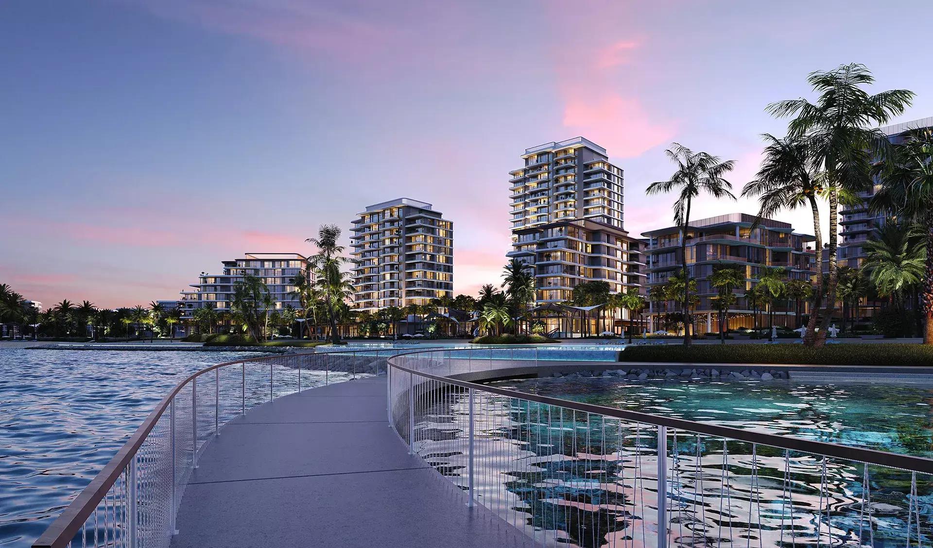 Bay Grove Residences Phase 2 apartment interior living space, Dubai Islands