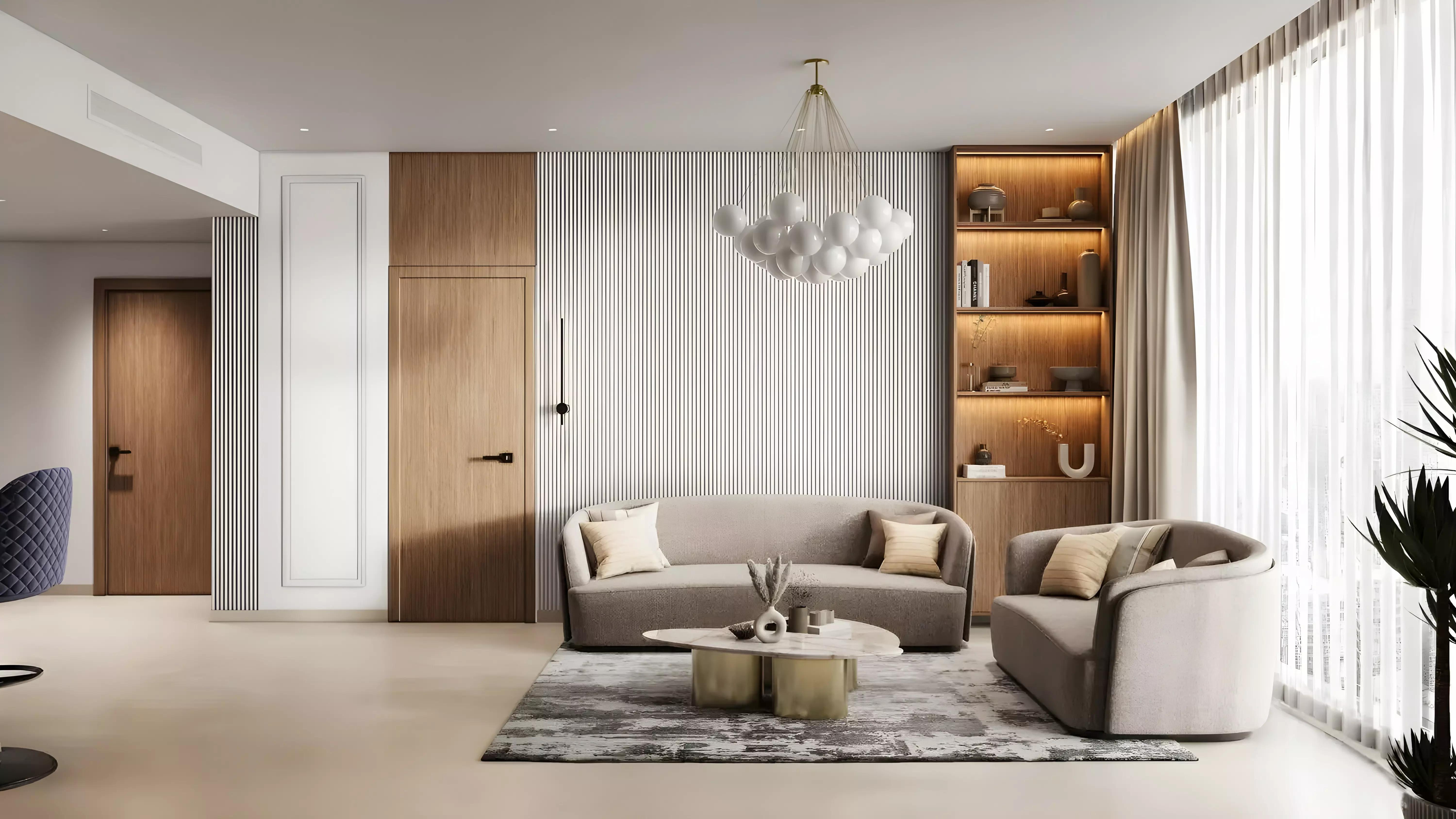 Landscaped gardens and outdoor amenity space at Views VII by Golden Woods