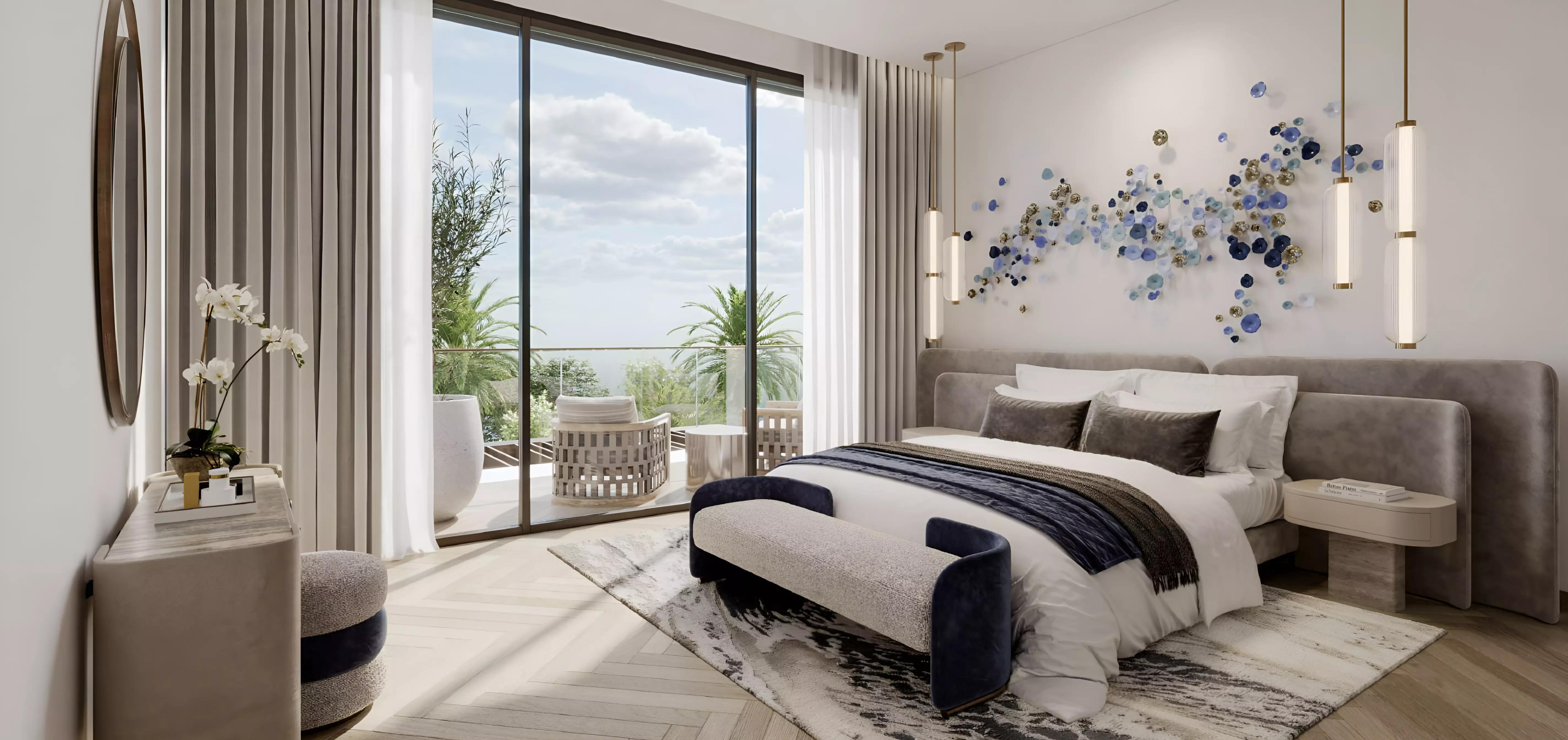 Townhouse row at Nad Al Sheba Gardens Phase 9, Meraas, Dubai