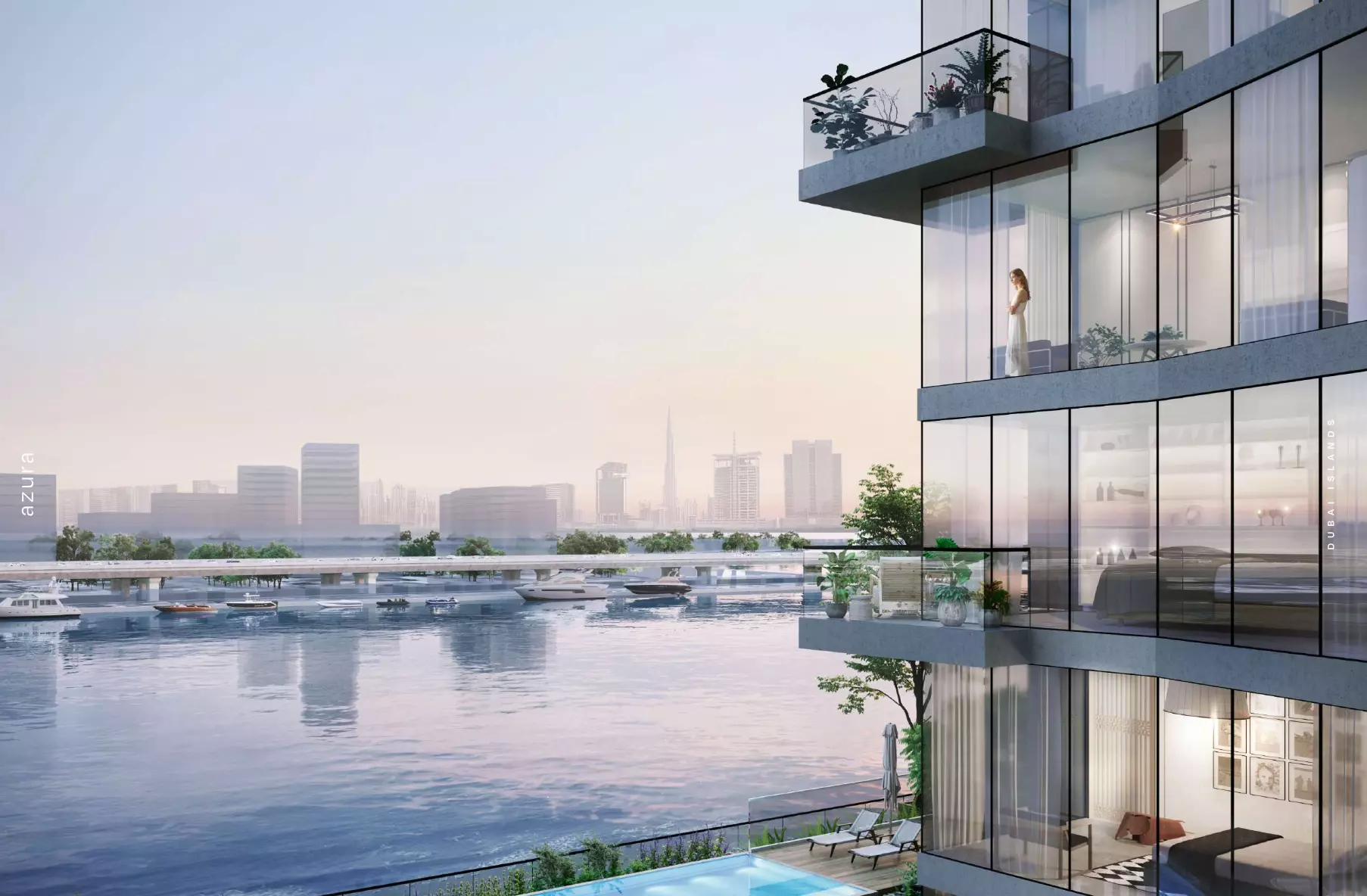 Azura Residences building entrance and landscaped approach