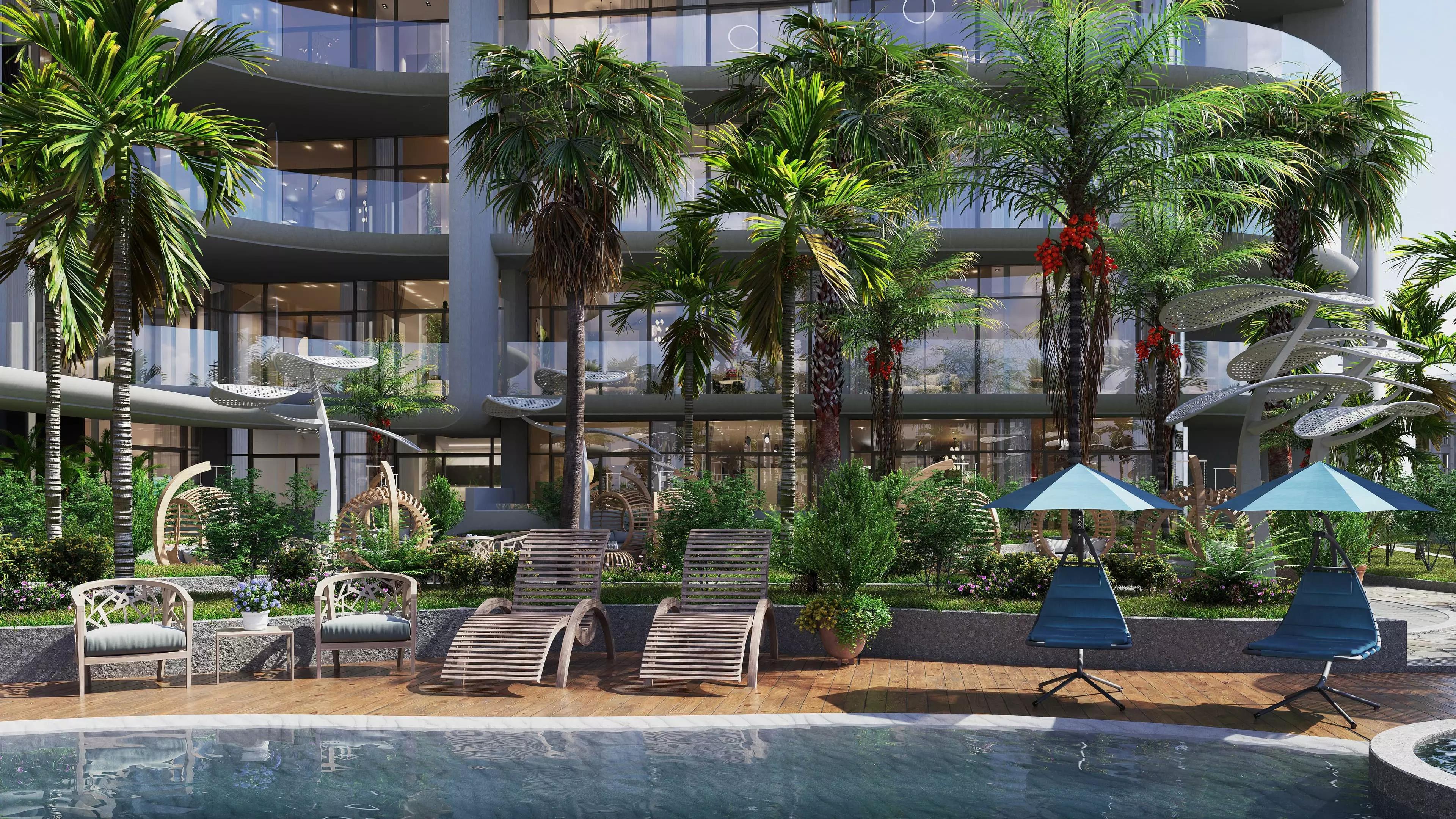 Parkside Boulevard residential tower street view, Arjan