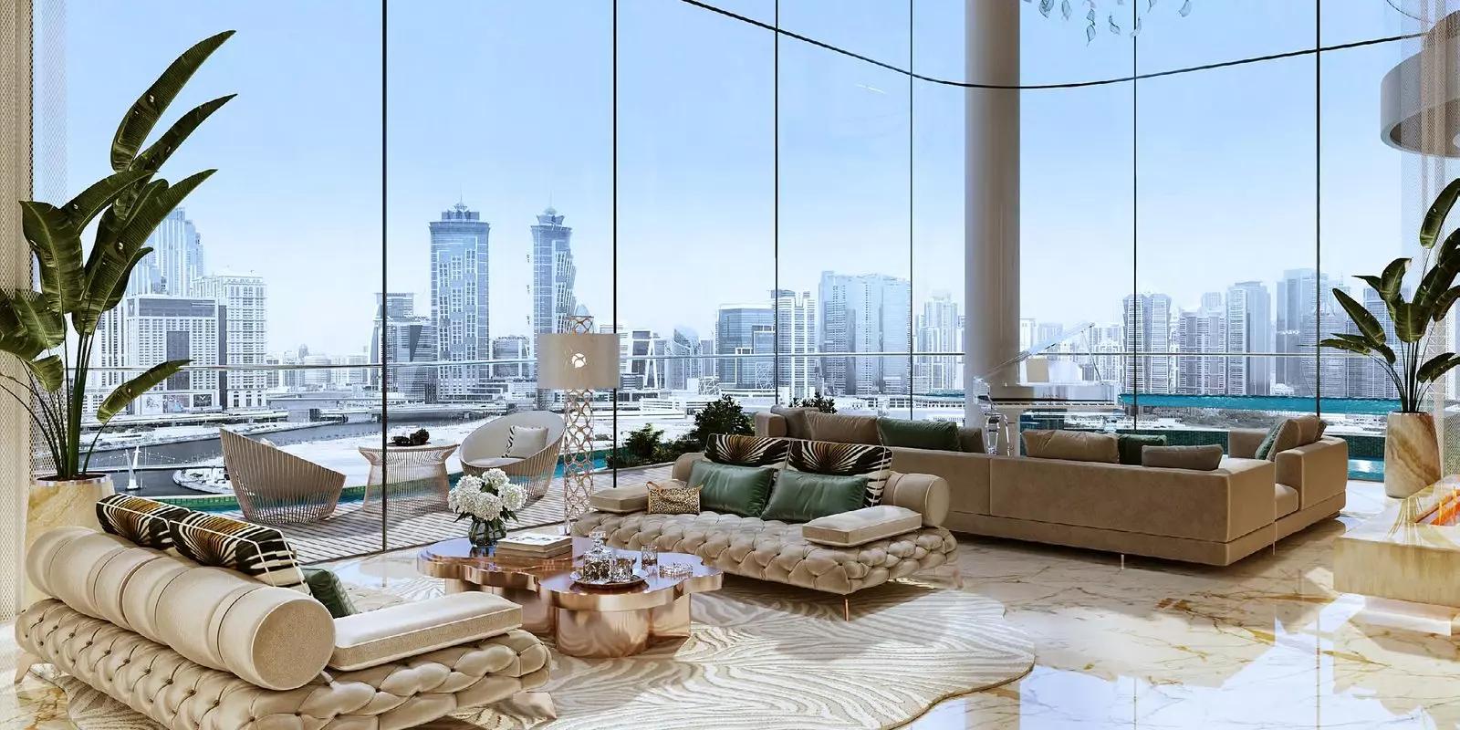 W1nner Tower shared pool and terrace area, JVT, Dubai
