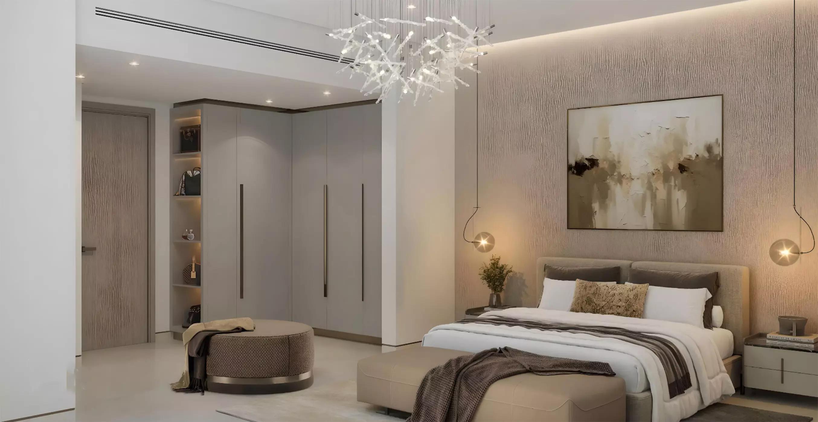 Sobha Elwood villa architecture detail, Dubai Land, Dubai