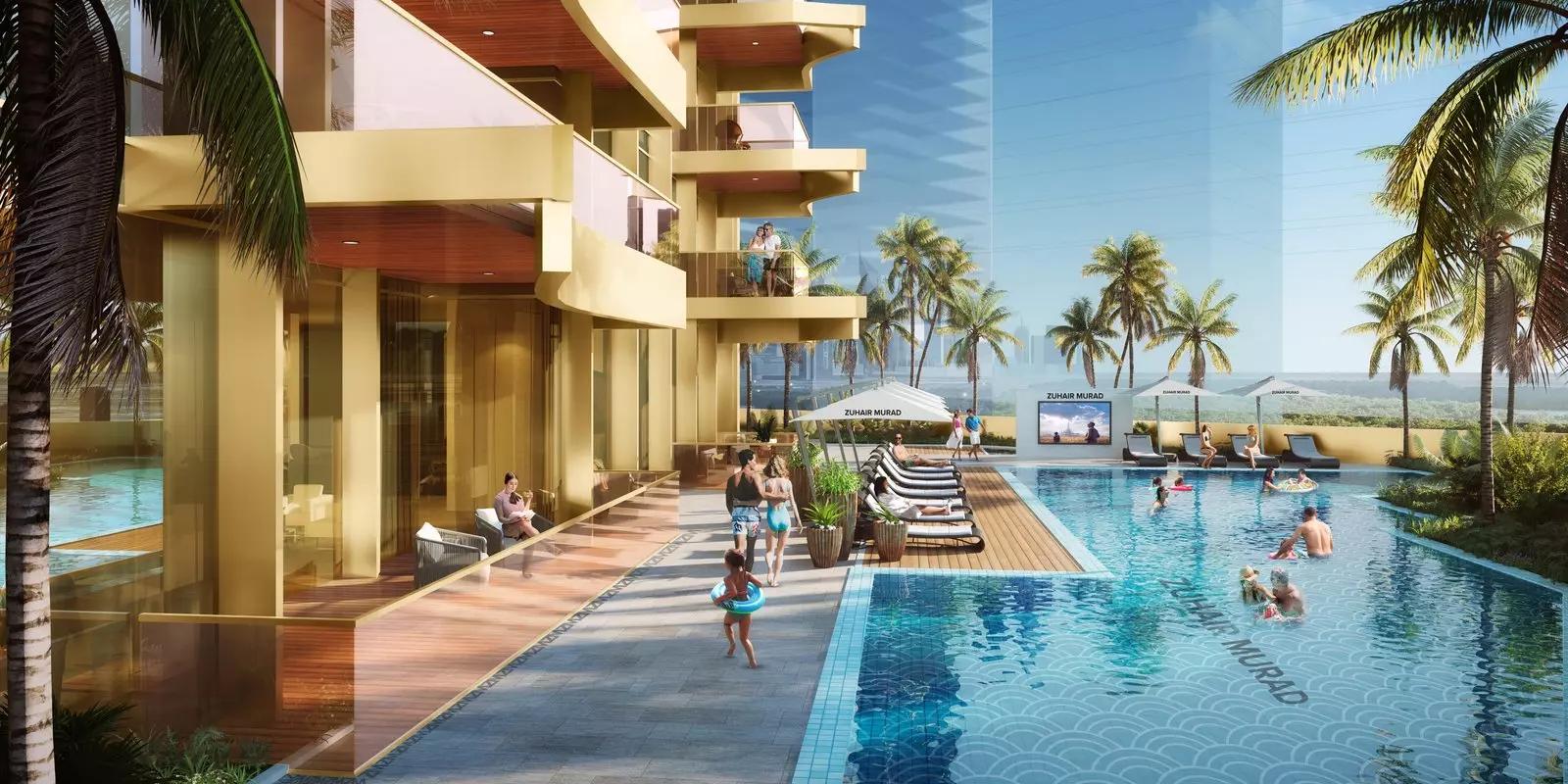 Elegance Tower lobby and concierge area