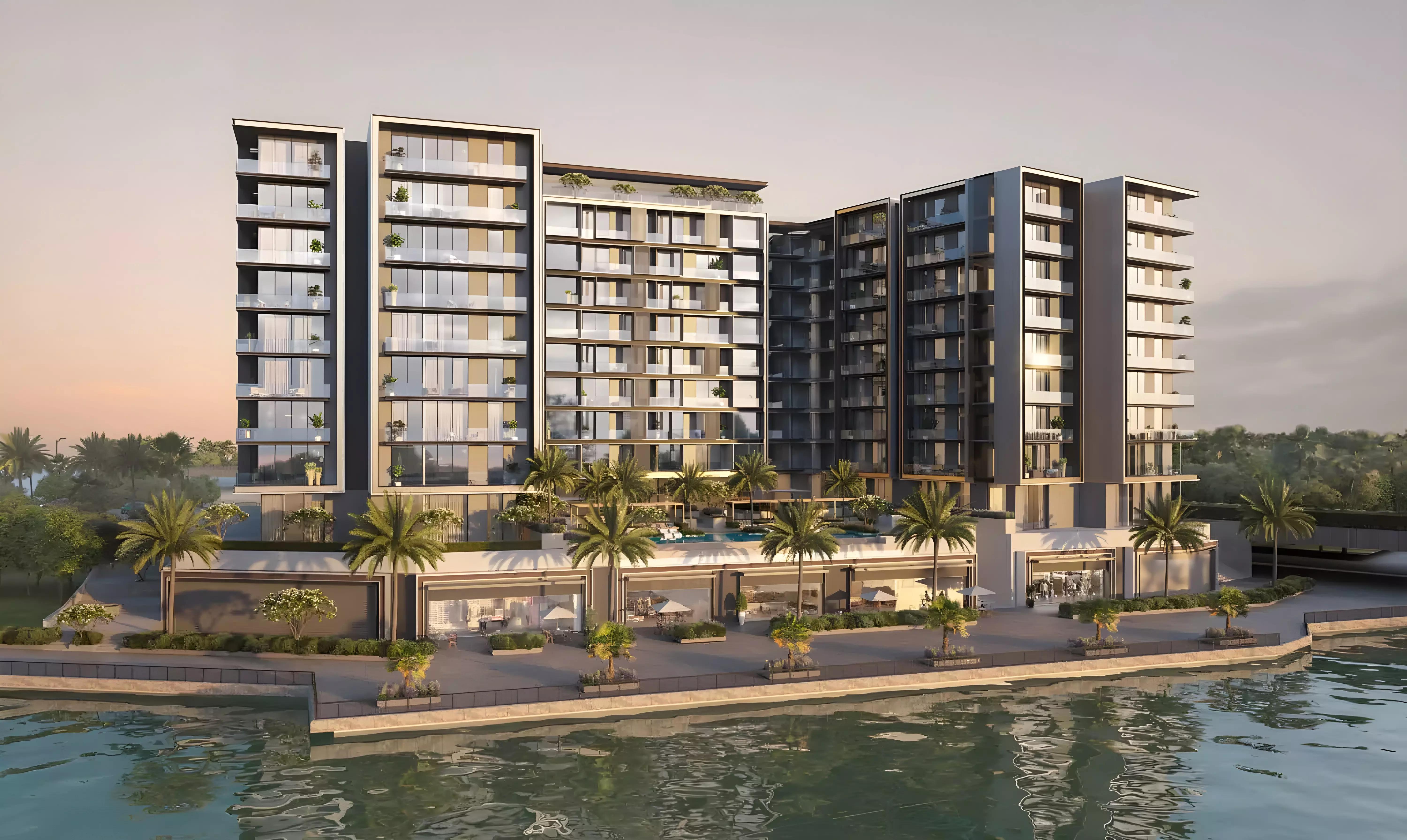 Art Bay West leisure lounge amenity space, Al Jaddaf, Dubai