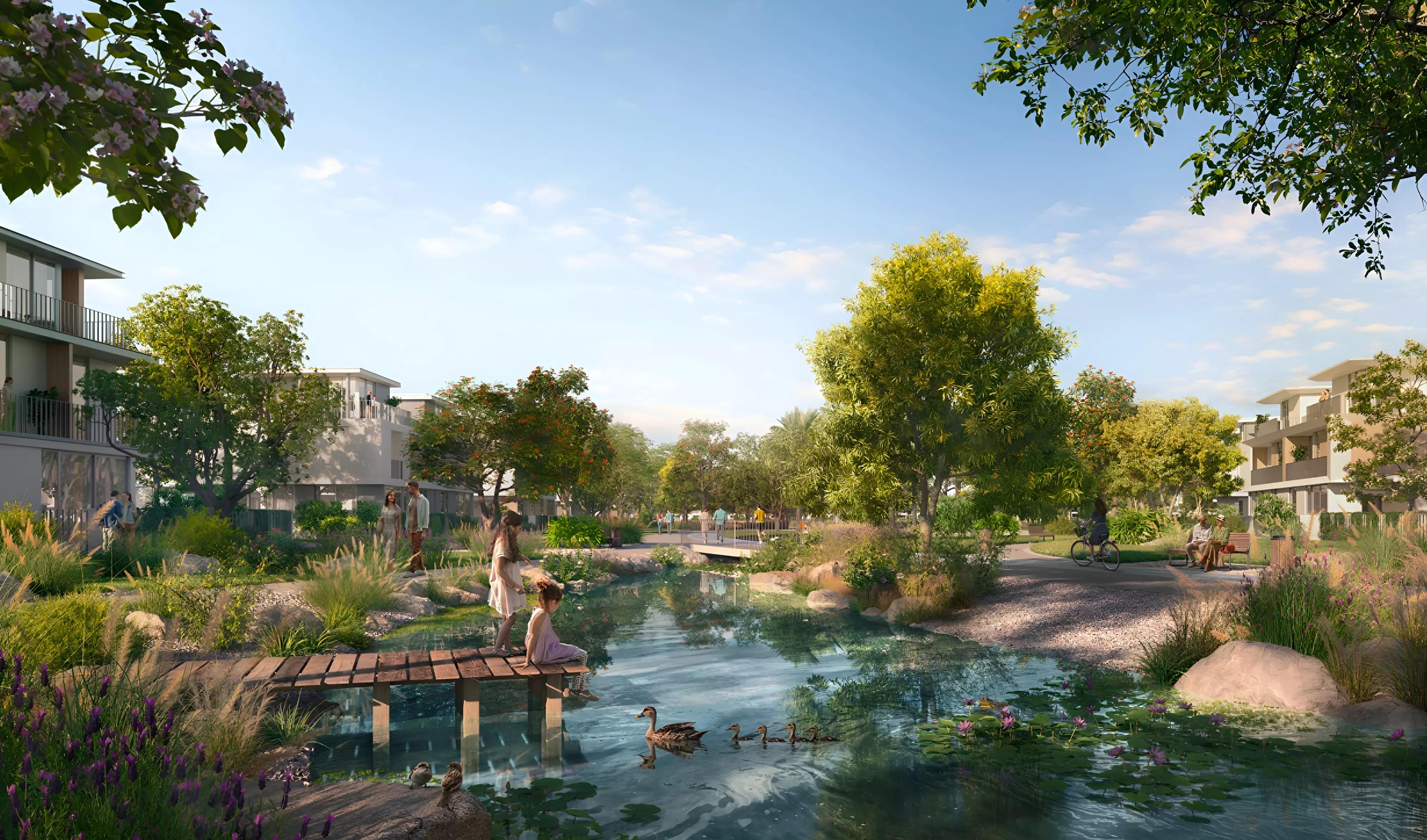 Avelia villa exterior at The Valley, Emaar, Dubai