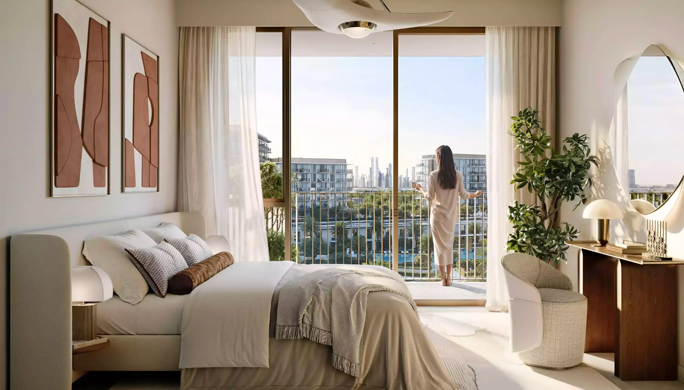 Sera by Emaar building entrance and retail frontage, Mina Rashid