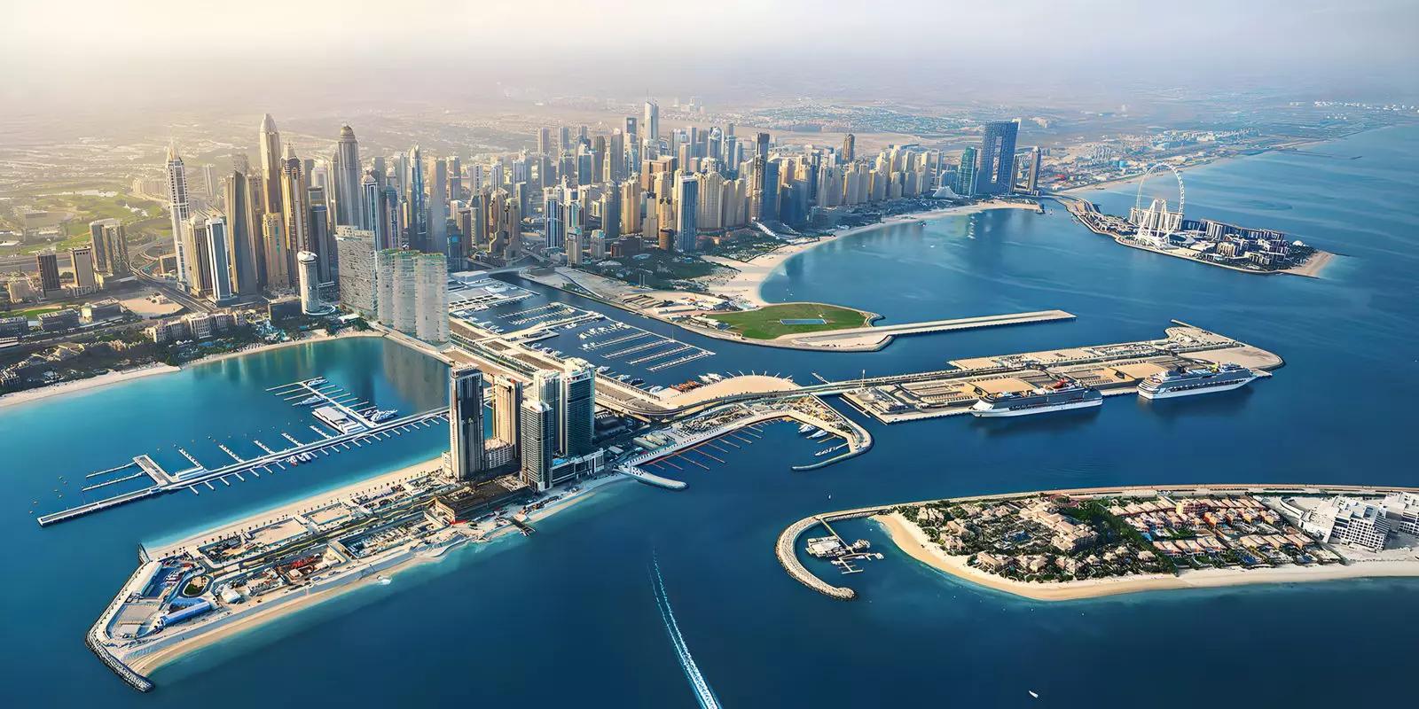 Skycrest Collection duplex unit interior, Dubai Harbour, Dubai