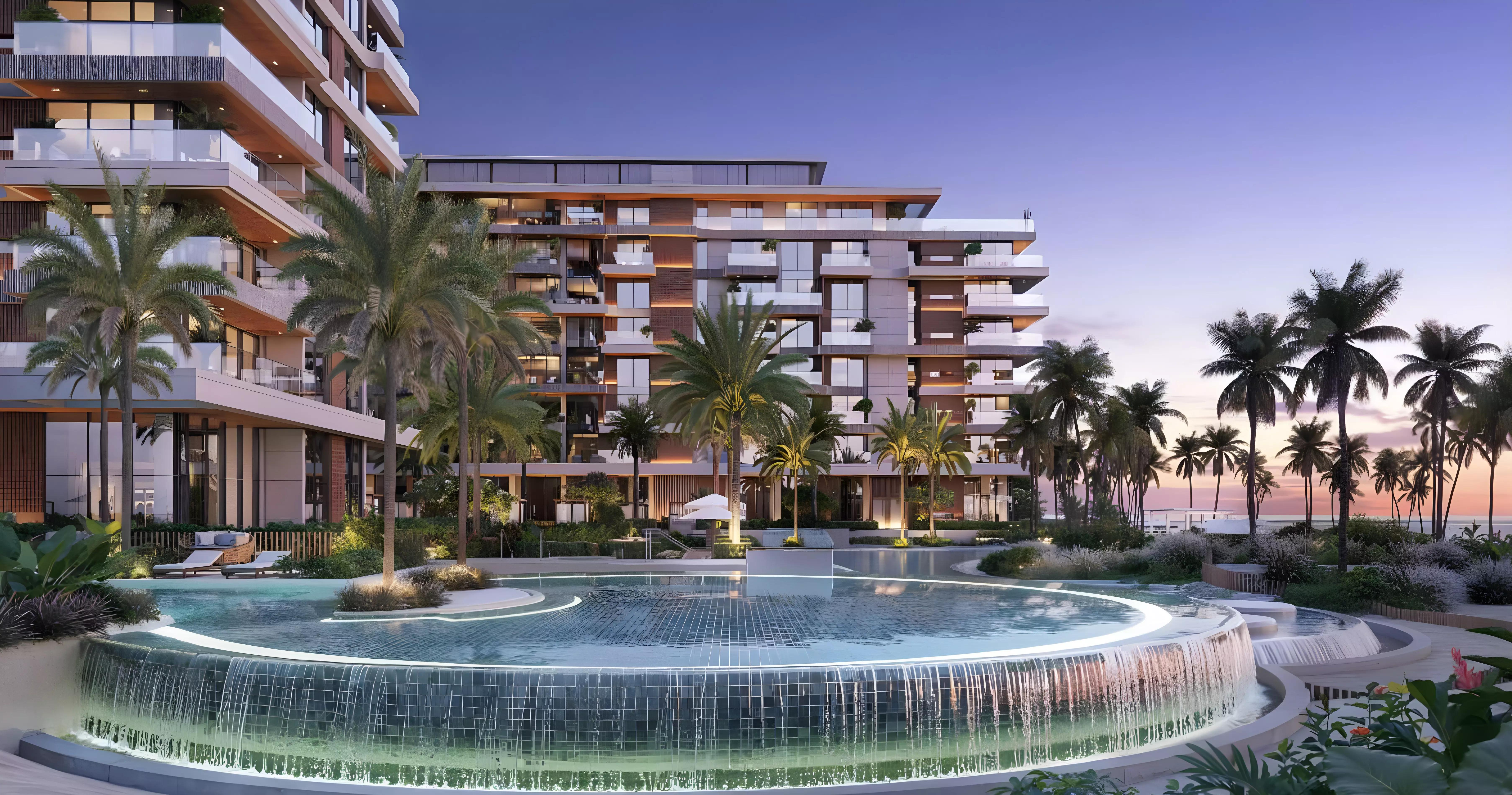 Sands Phase 2 by Ellington building elevation, Dubai Islands