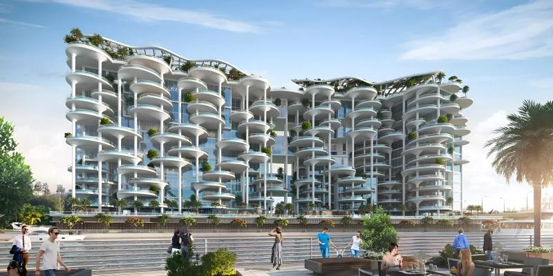 W1nner Tower exterior facade view, Jumeirah Village Triangle, Dubai