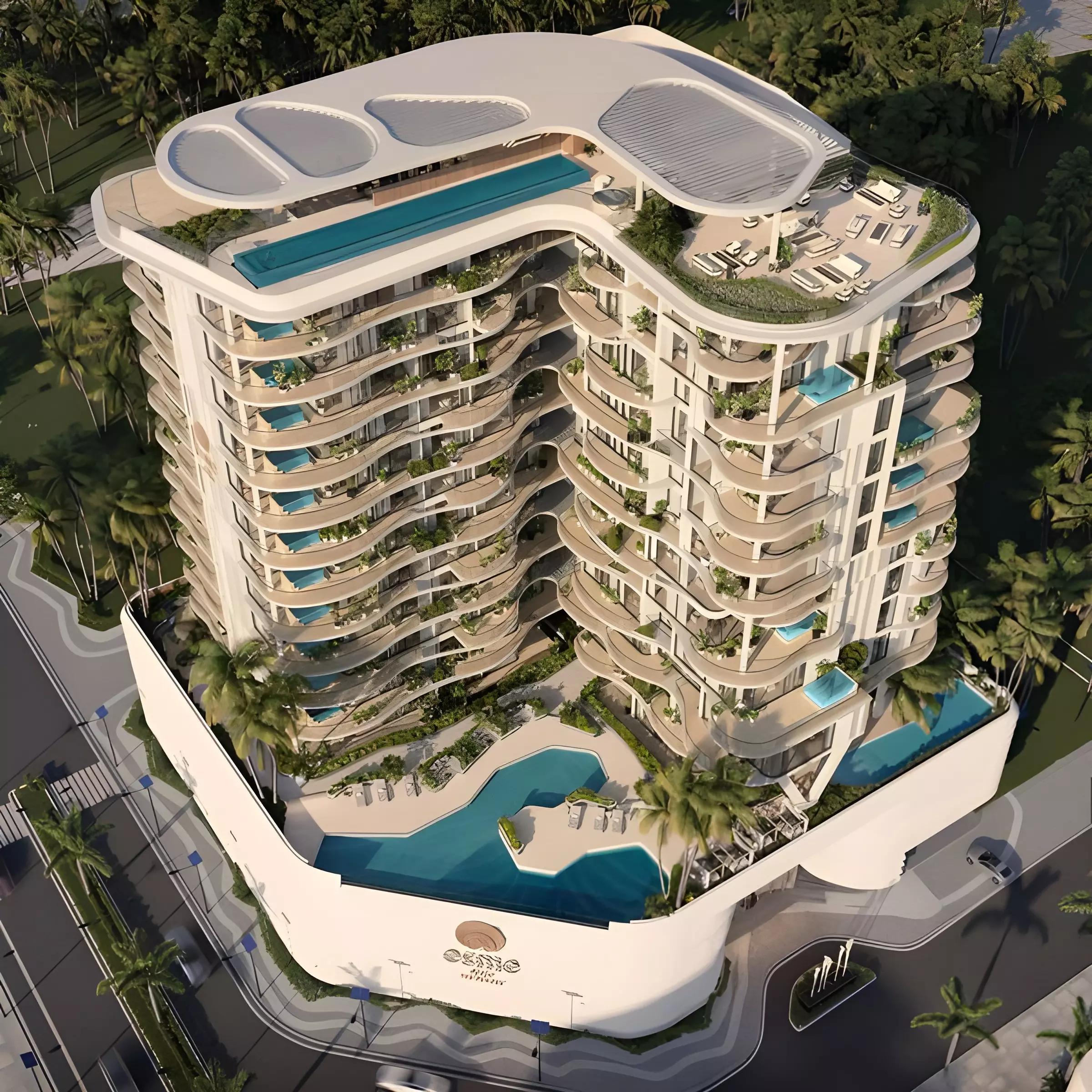 Esme Beach Residences bedroom interior, Dubai Islands