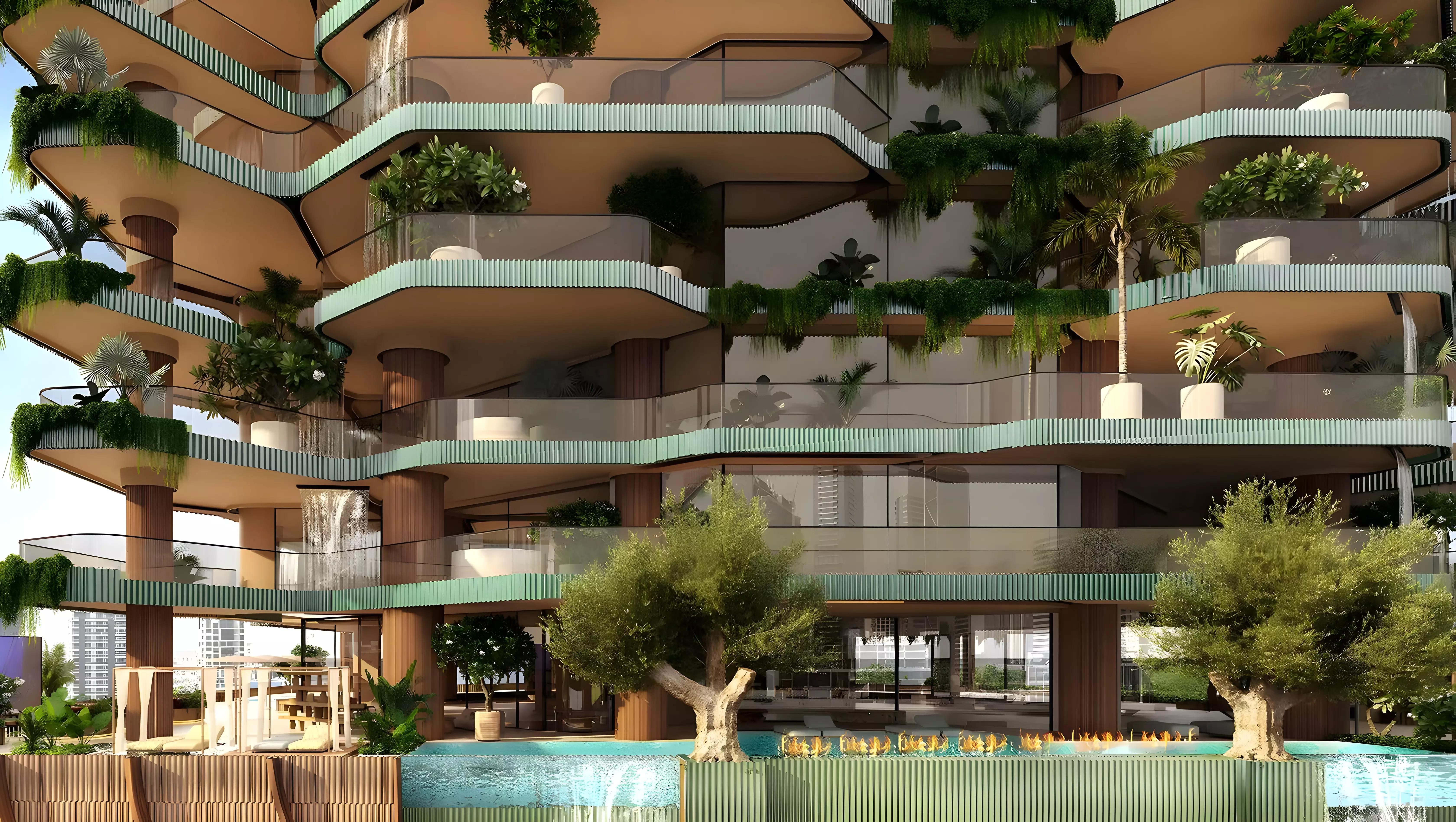 Eywa 2 penthouse interior finish, Business Bay