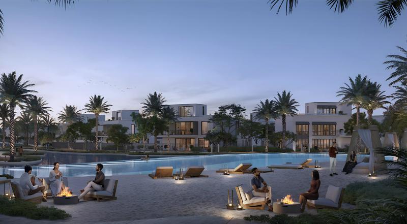 Mirage villa exterior with landscaped surroundings, The Oasis by Emaar, Dubai
