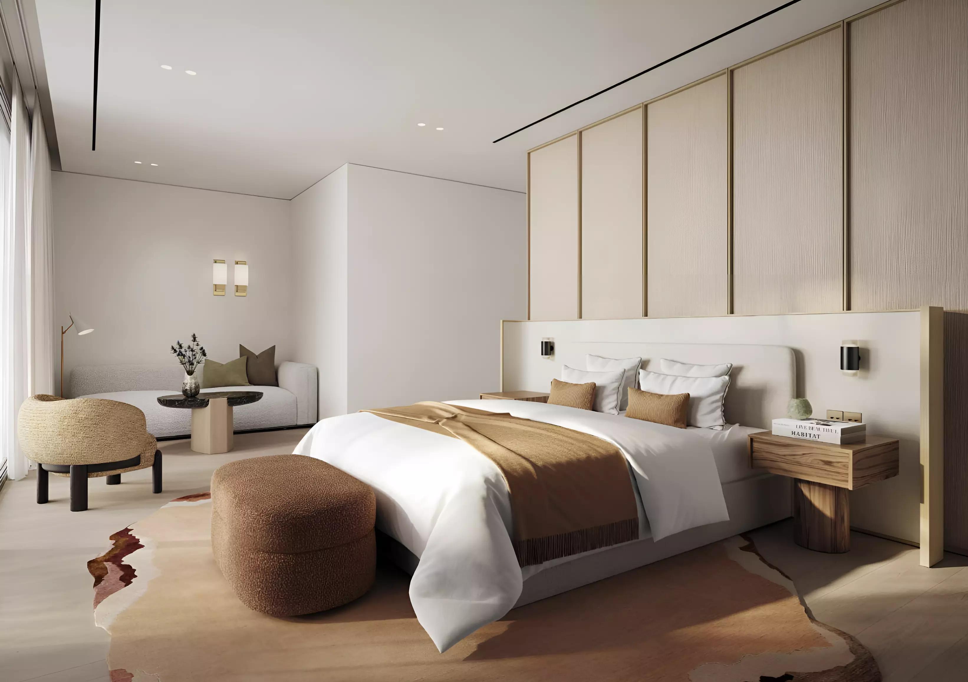 Eden House villa living space interior, Dubai Hills Estate, Dubai