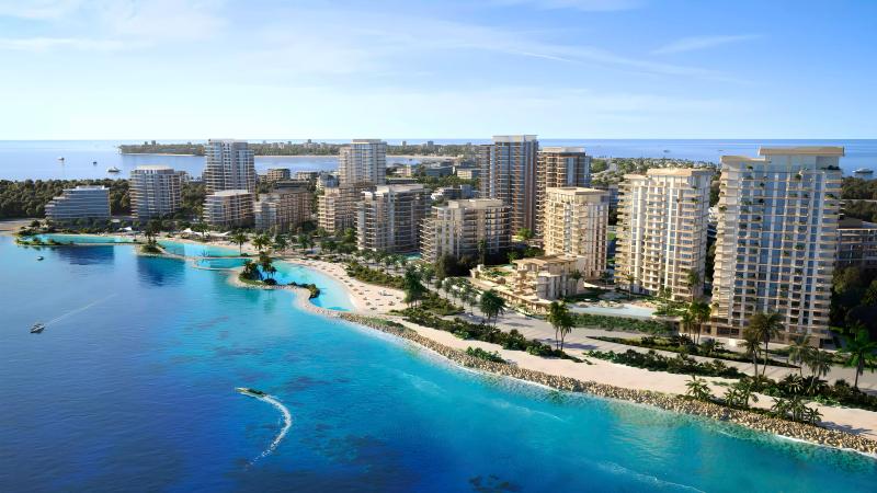 Bay Grove Residences Phase 4 exterior tower view, Dubai Islands, Dubai