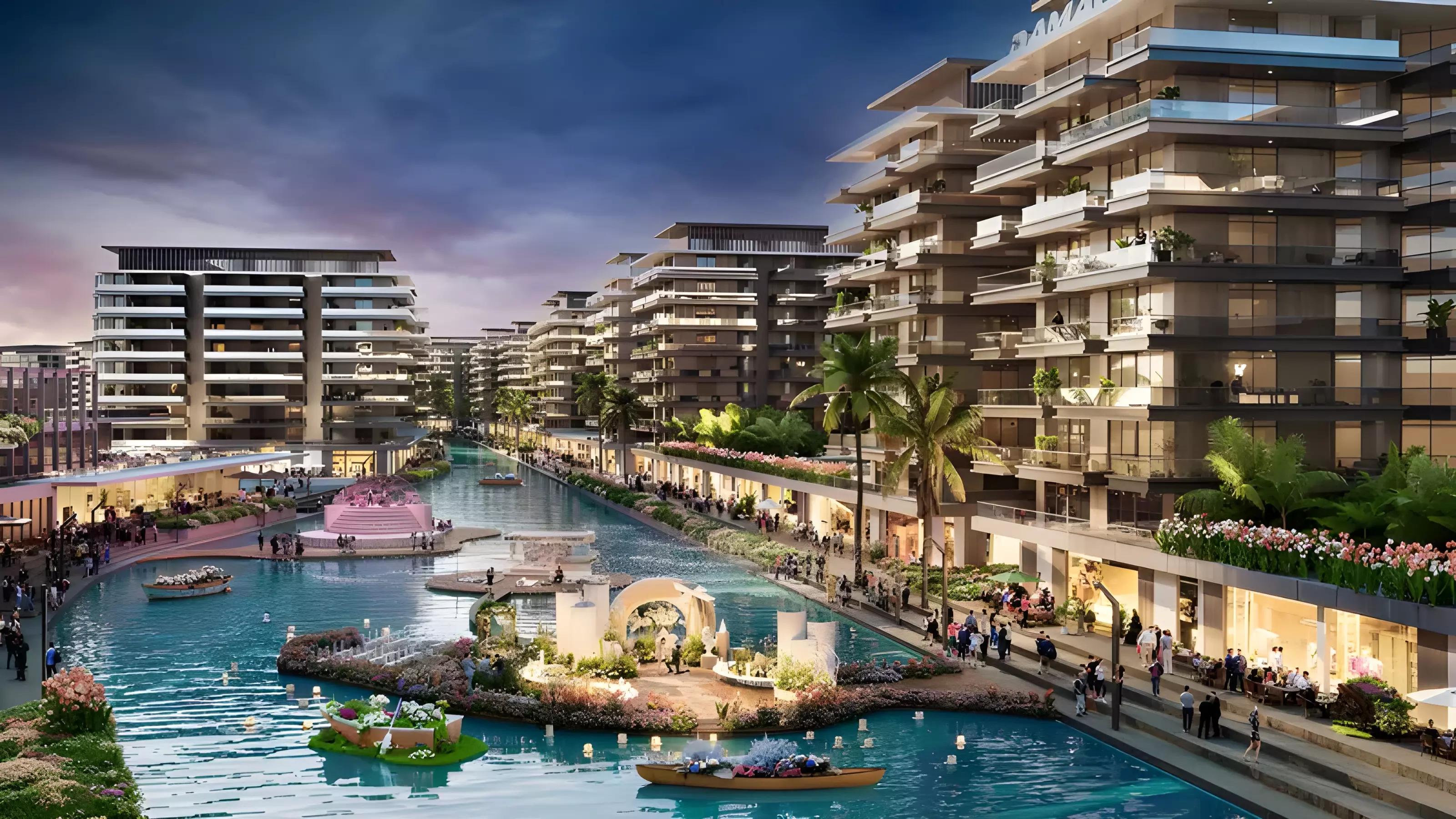 Damac Riverside Views Royal 3&4 exterior building render, Dubai Investment Park 2, Dubai