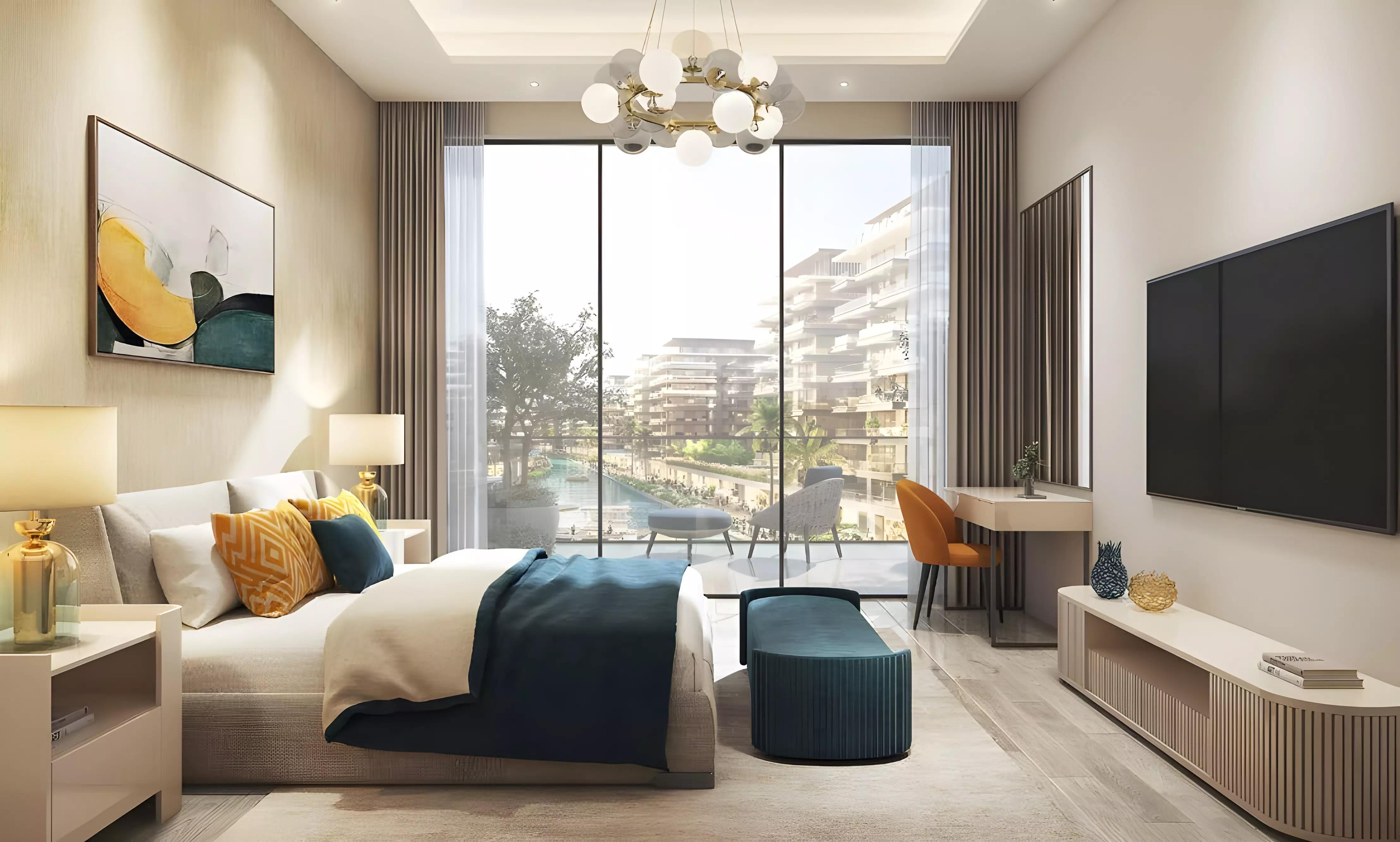 Damac Riverside Views Royal 1 building entrance and lobby view, DIP 2, Dubai