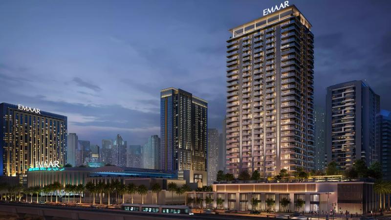 Marina Cove exterior tower view by Emaar in Dubai Marina