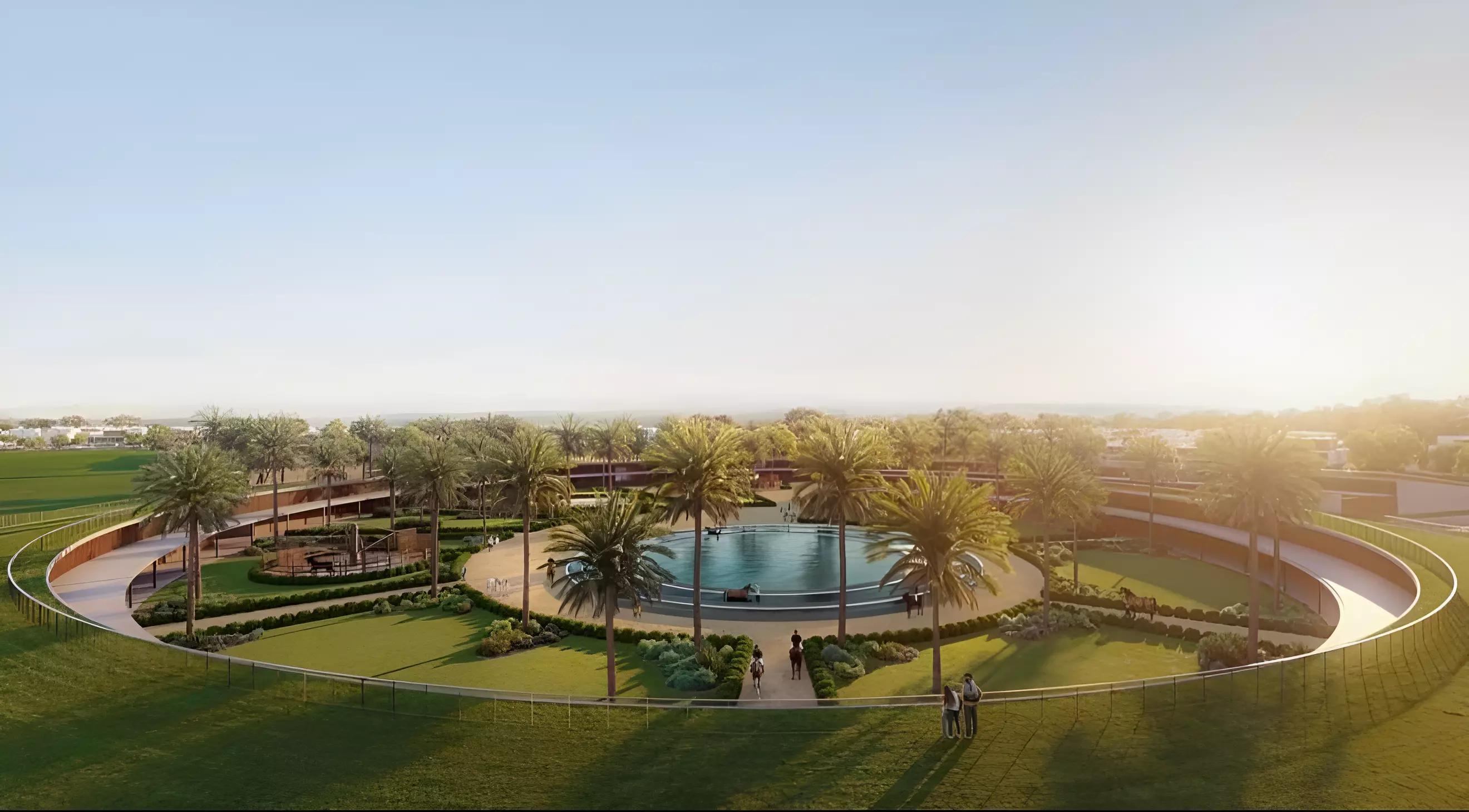 Montura villa interior living space, Grand Polo, Dubai Investment Park 2