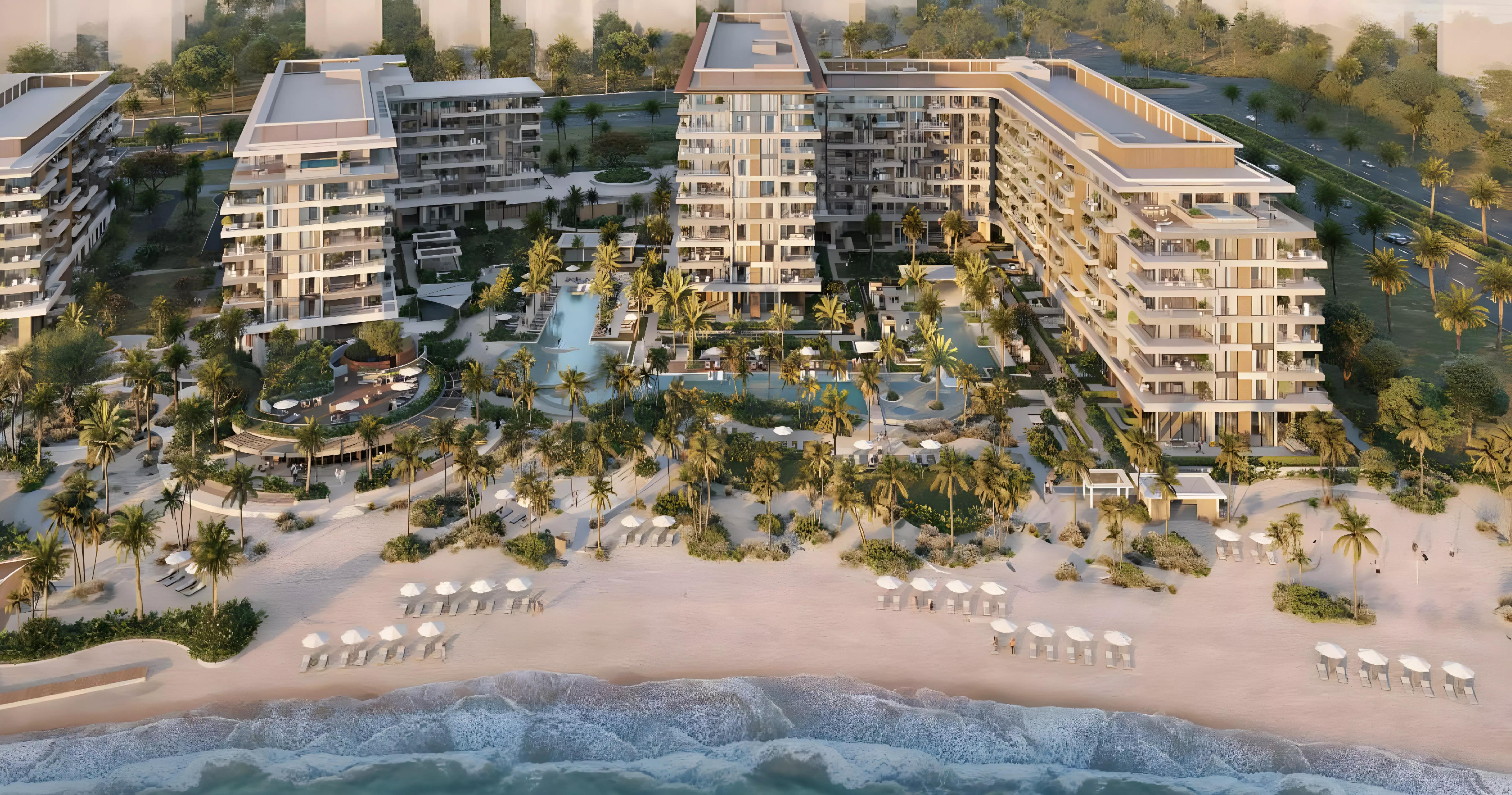 Sands Phase 2 apartment interior living space, Ellington Sands, Dubai Islands