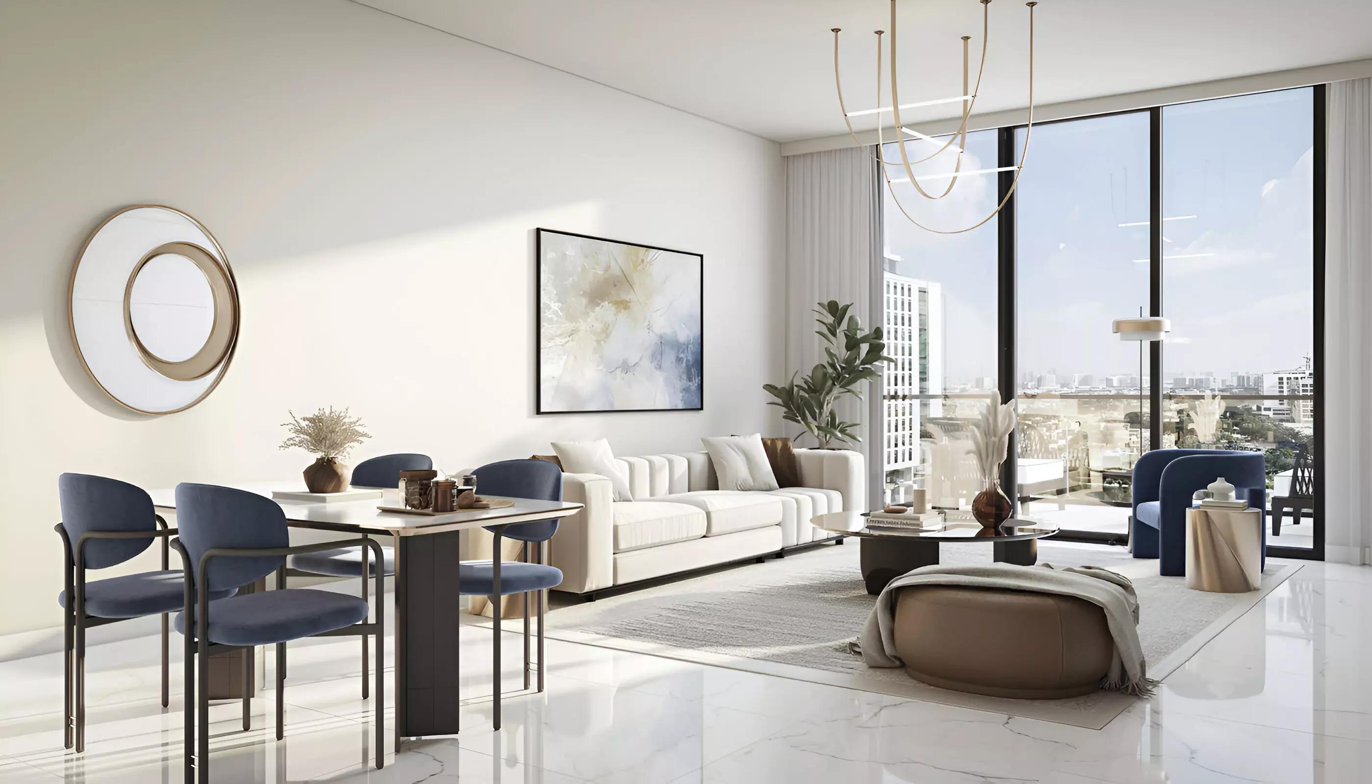 Equiti Home amenity deck with pool, Al Furjan, Dubai