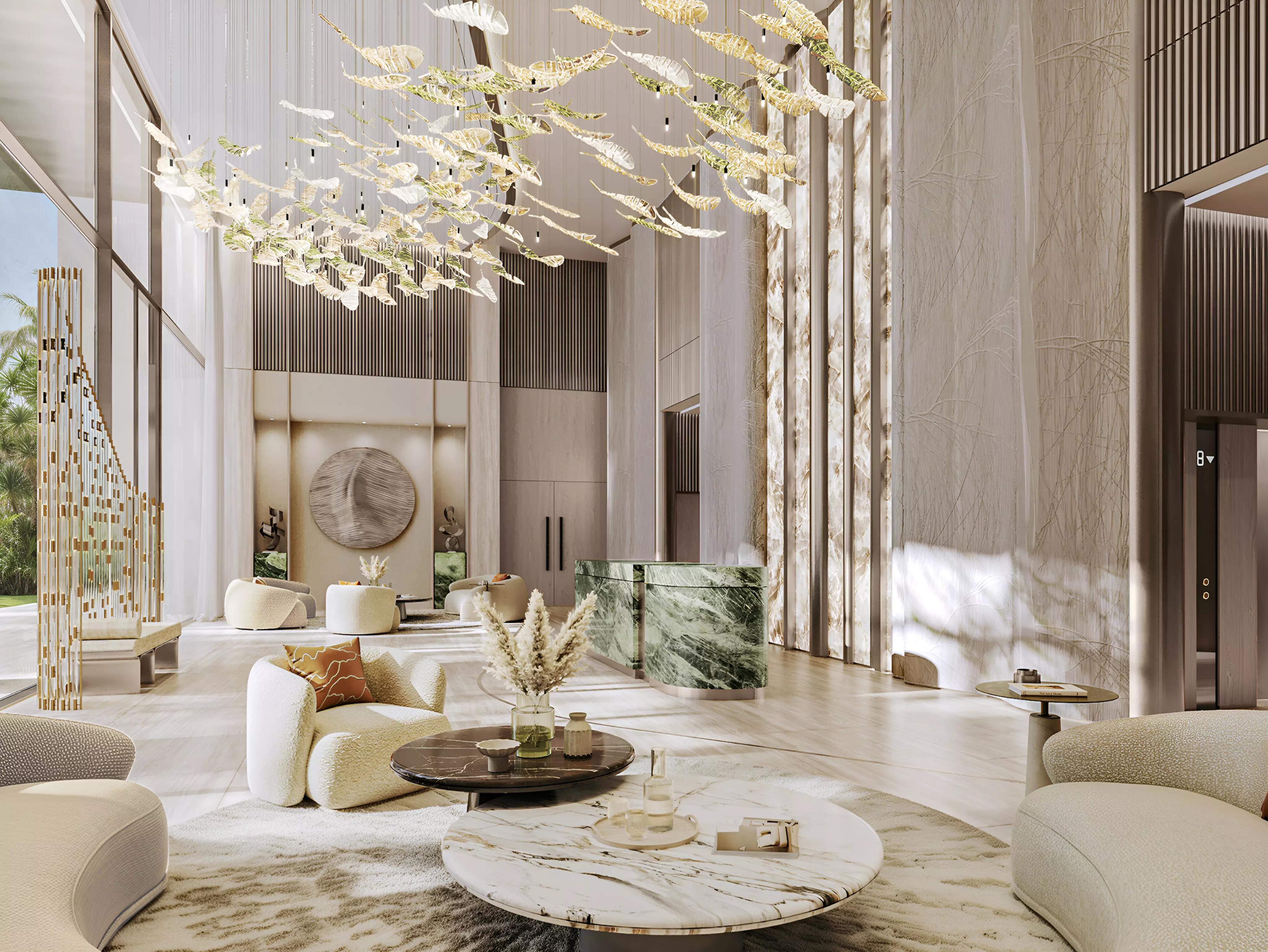 The Acres Estates outdoor amenity area, Dubai Land, Dubai
