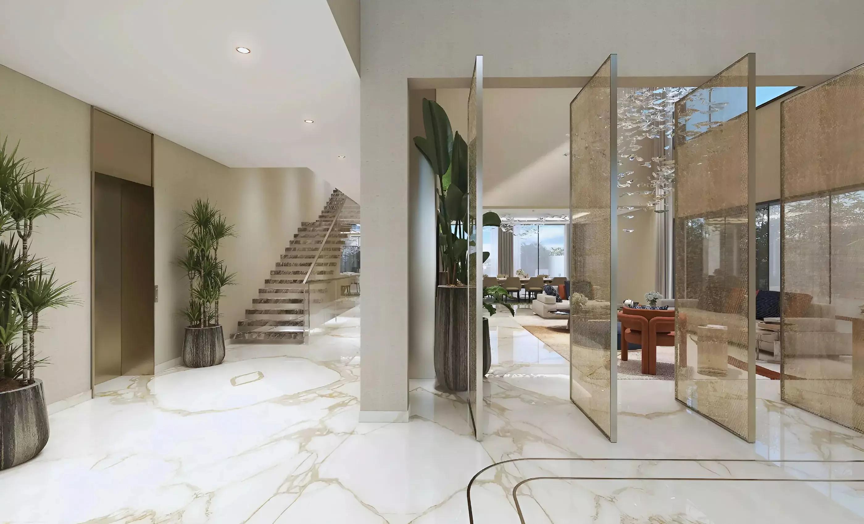 DAMAC Islands 2 master plan with lagoons and island clusters, Dubai Land