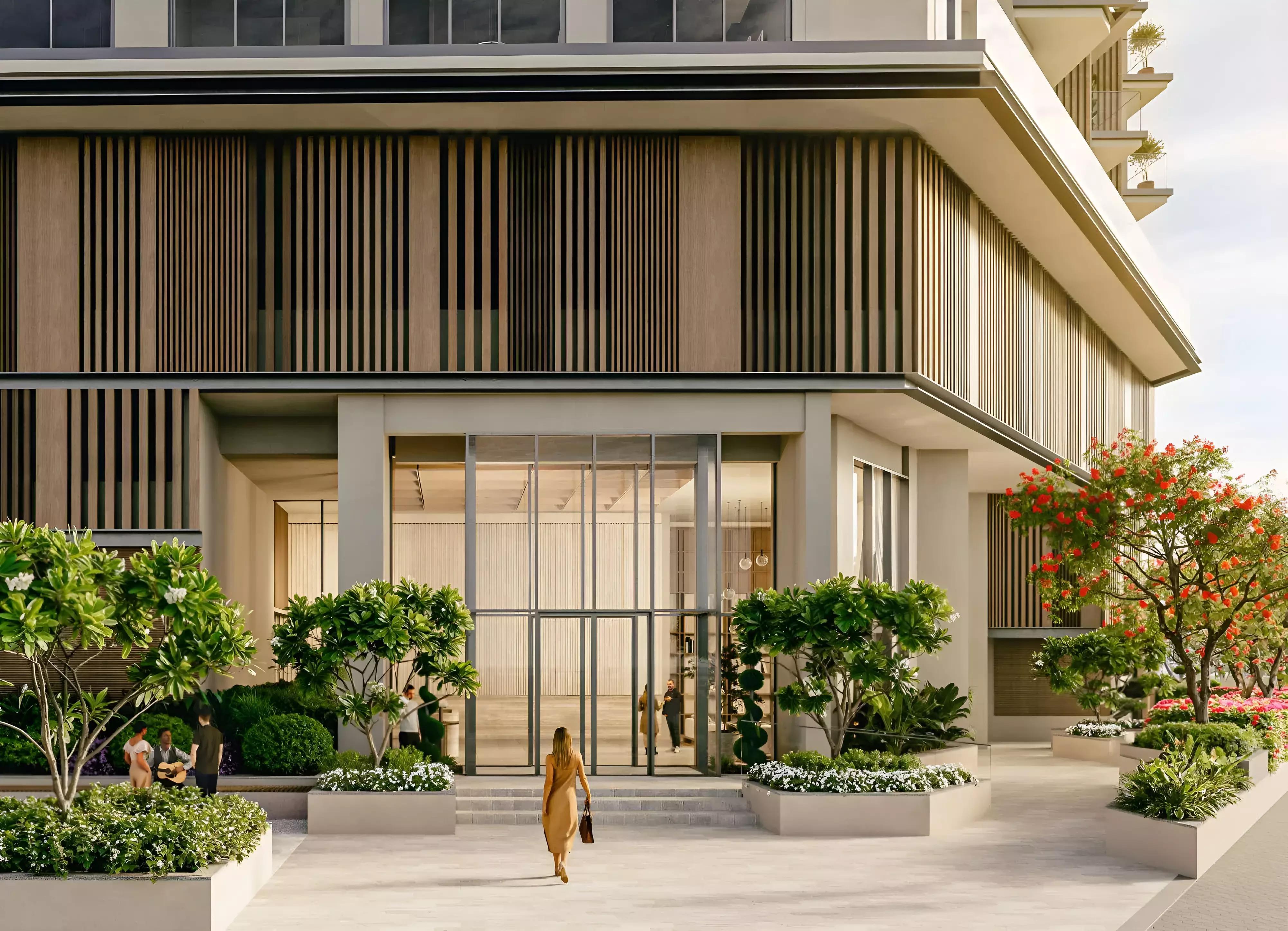 Nirvana Residence apartment interior living space, Dubai Production City, Dubai