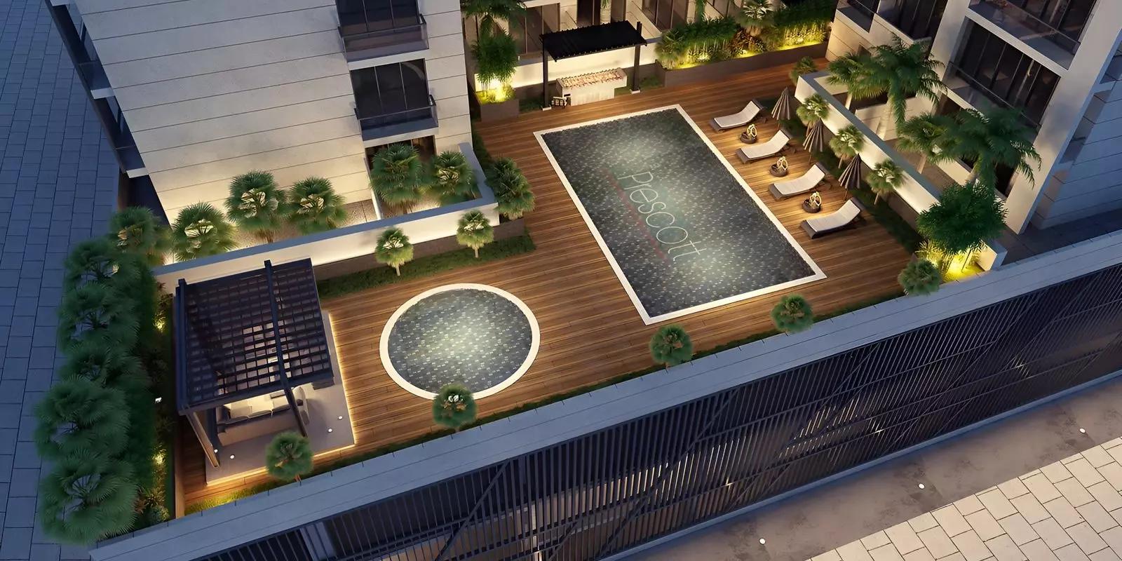 Children's play area at Prime Residency Phase 3, Al Furjan
