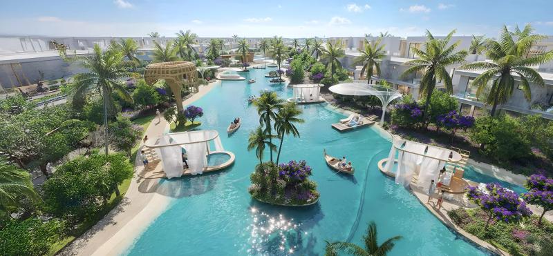 Bahamas 2 family townhouses with waterway views, DAMAC Islands 2