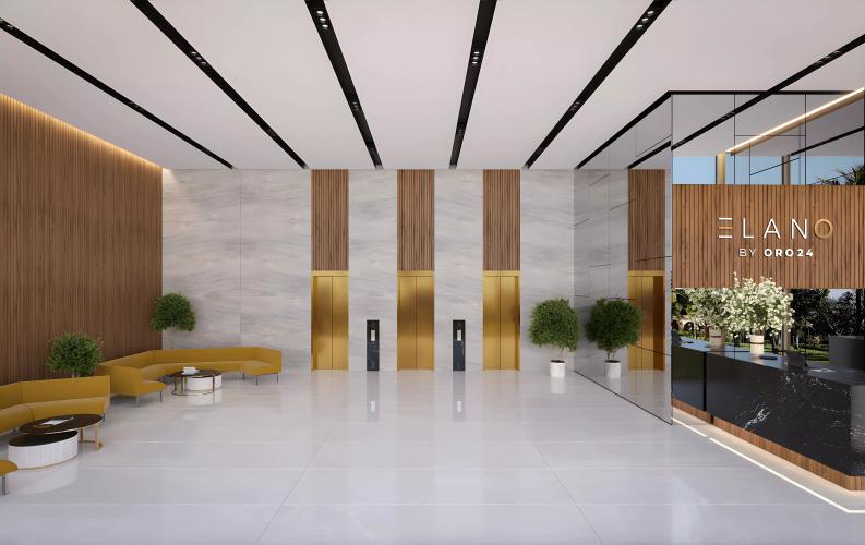 Elano by Oro24 exterior facade view, Arjan, Dubai