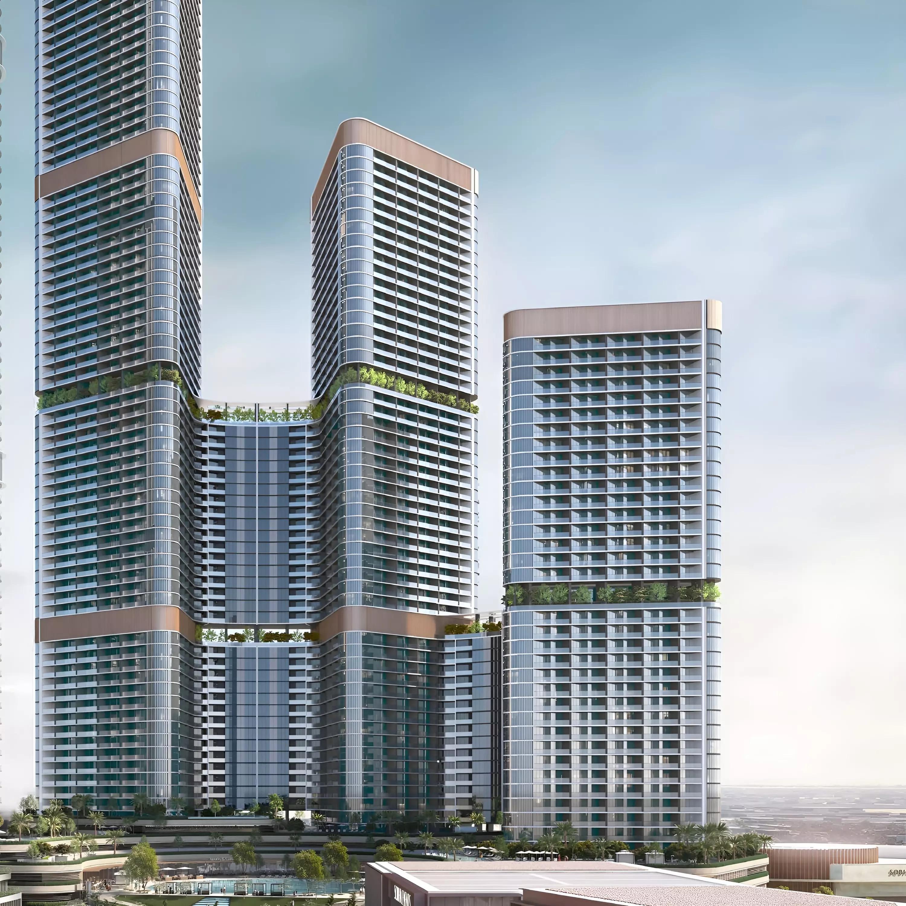 Skyvue Spectra apartment interior living space, Sobha Hartland II
