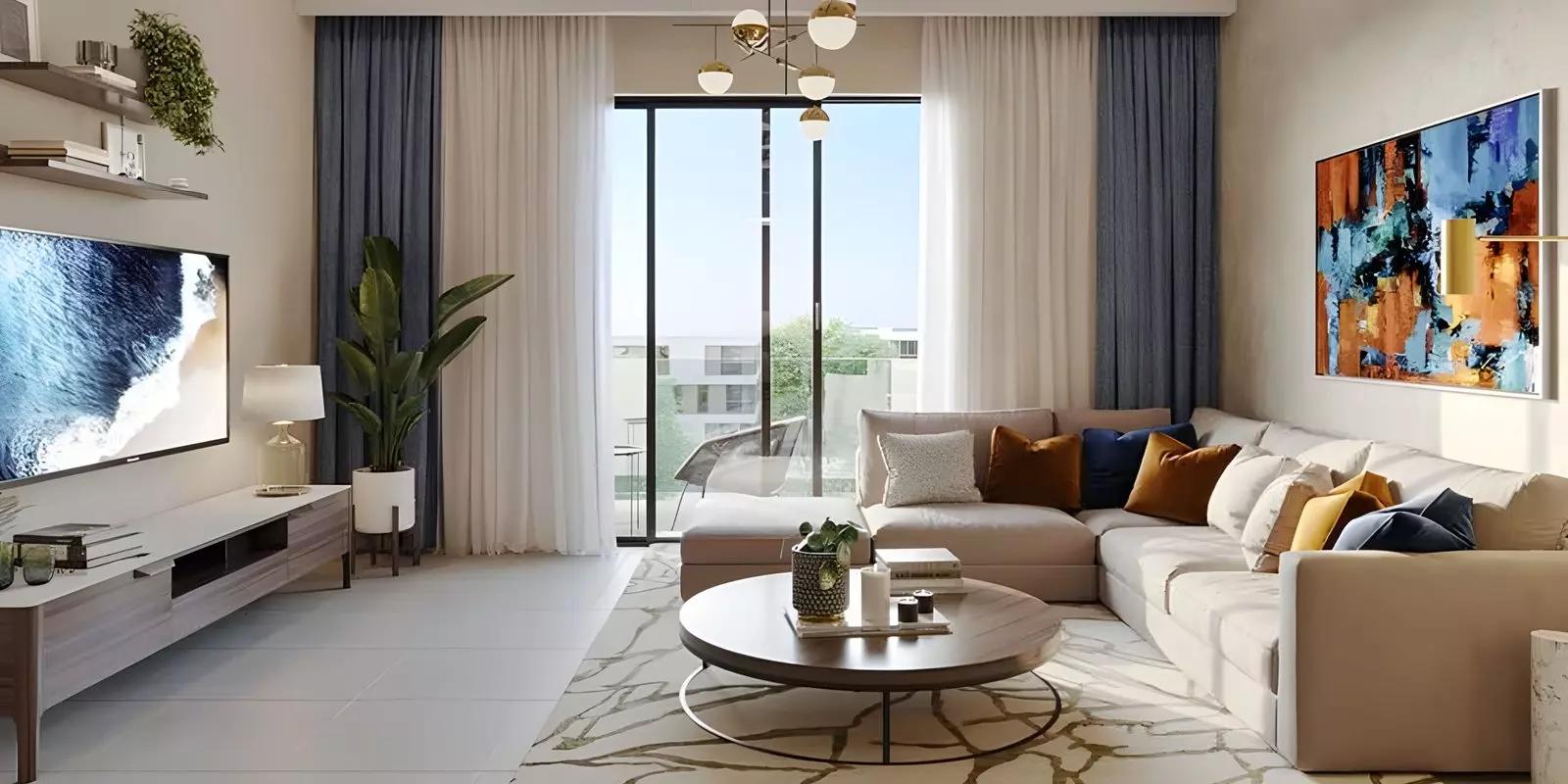 Zazen Gardens building lobby or common area, Al Furjan, Dubai