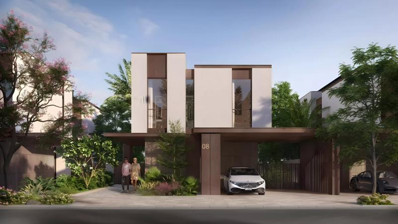Murjan villa exterior at The Wilds by Aldar, Dubai