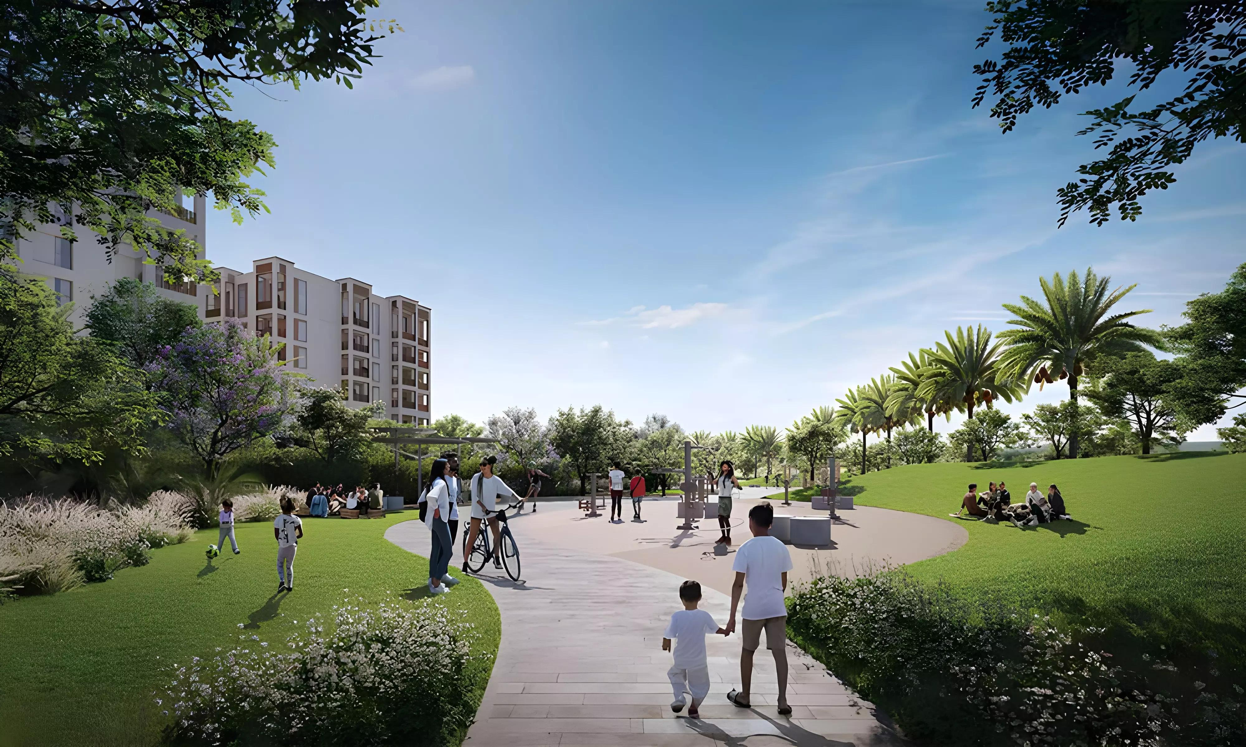 Moor at Creek Beach living space, Emaar Creek Beach