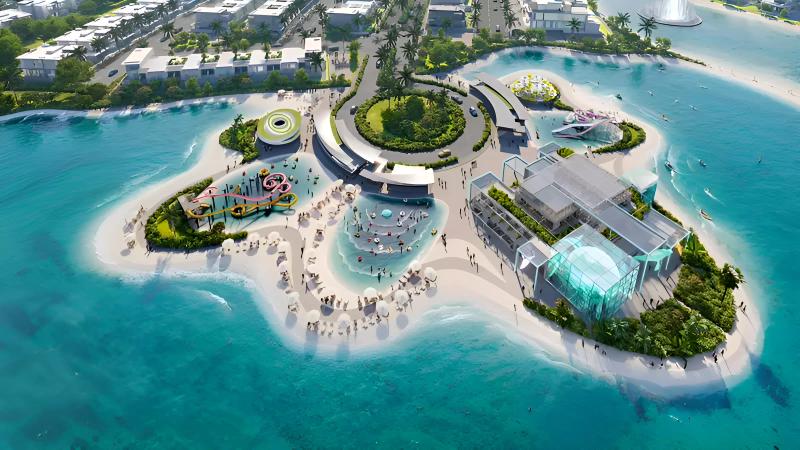 Bora Bora Phase 4 townhouse and villa cluster at DAMAC Islands, Dubai