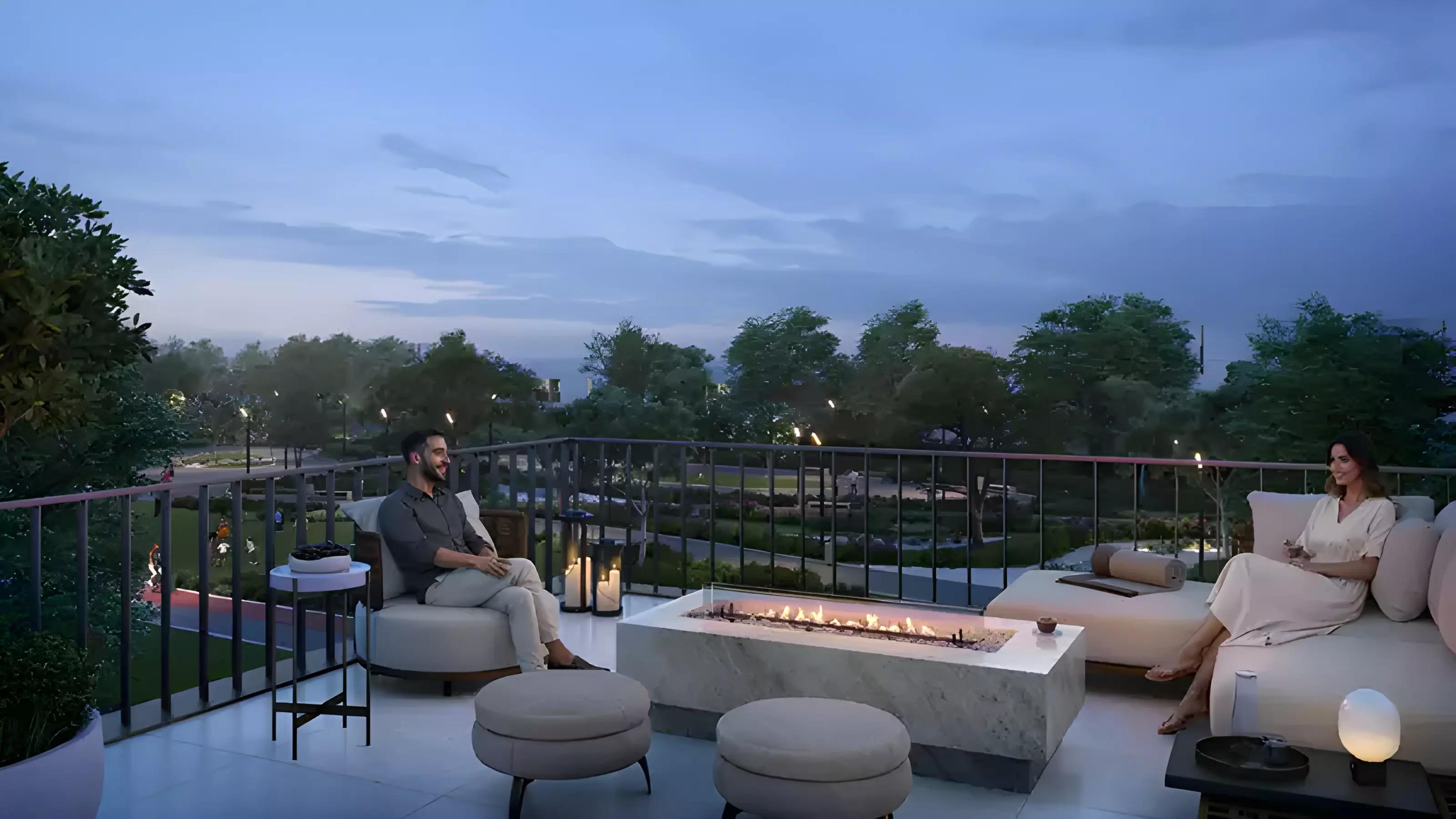 Equestra townhouse community view, Grand Polo Club & Resort, Dubai