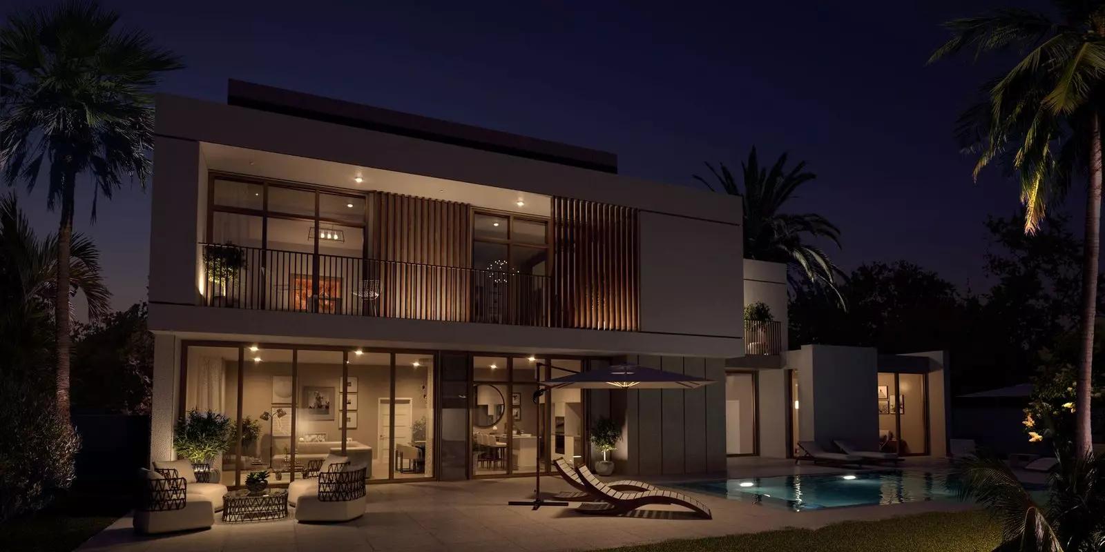 Interior living space in a Tilal Al Furjan villa, Al Furjan, Dubai